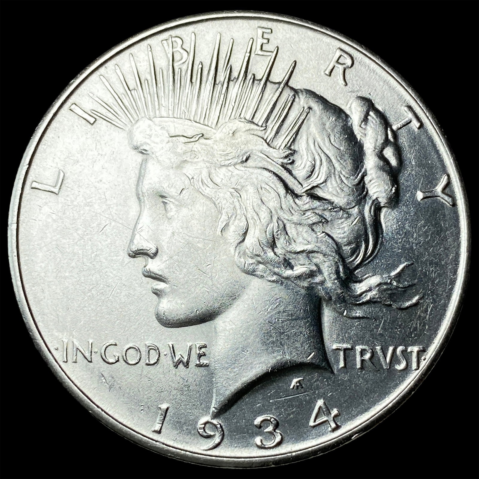 1934-D Silver Peace Dollar UNCIRCULATED (1 of 2)