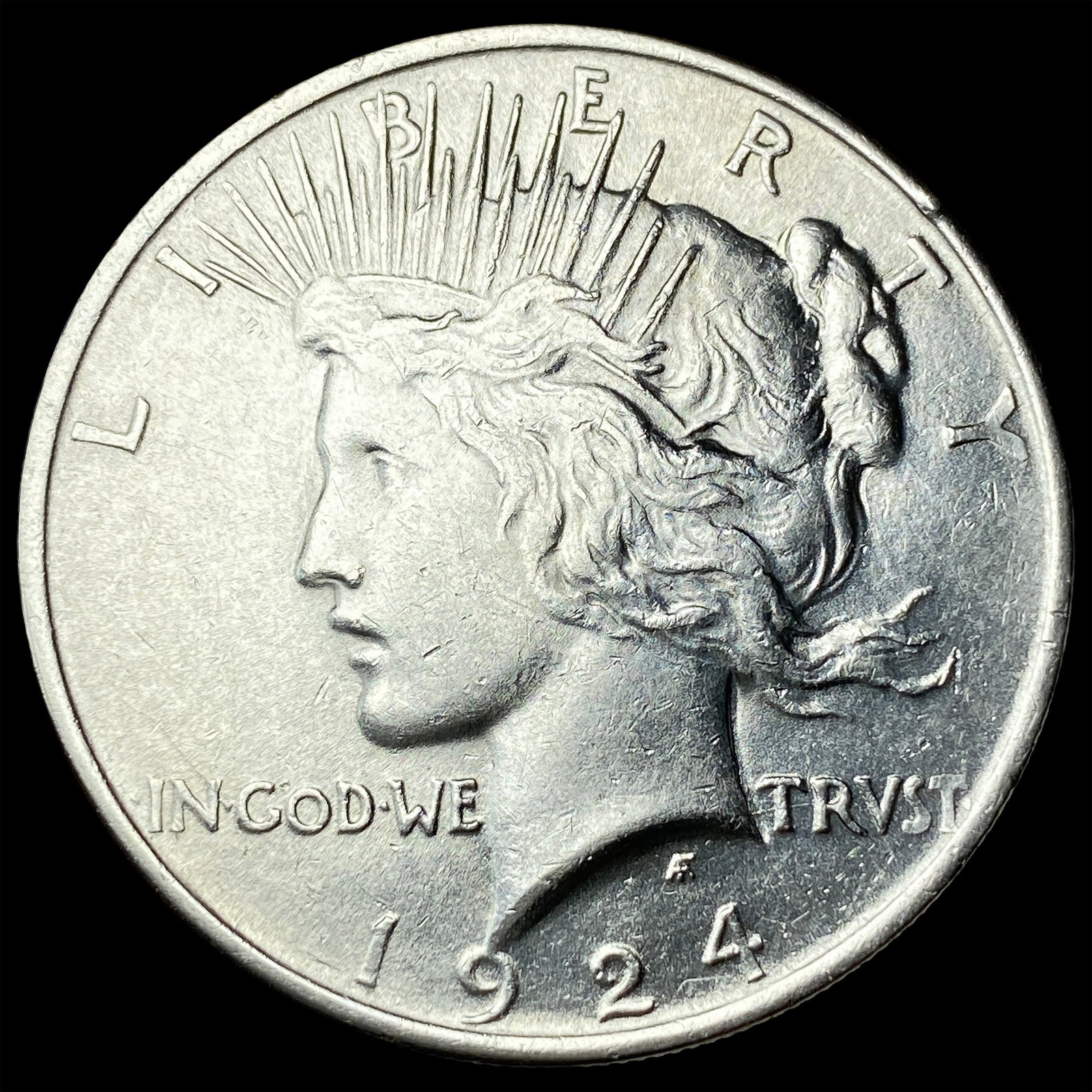 1924 Silver Peace Dollar UNCIRCULATED (1 of 2)