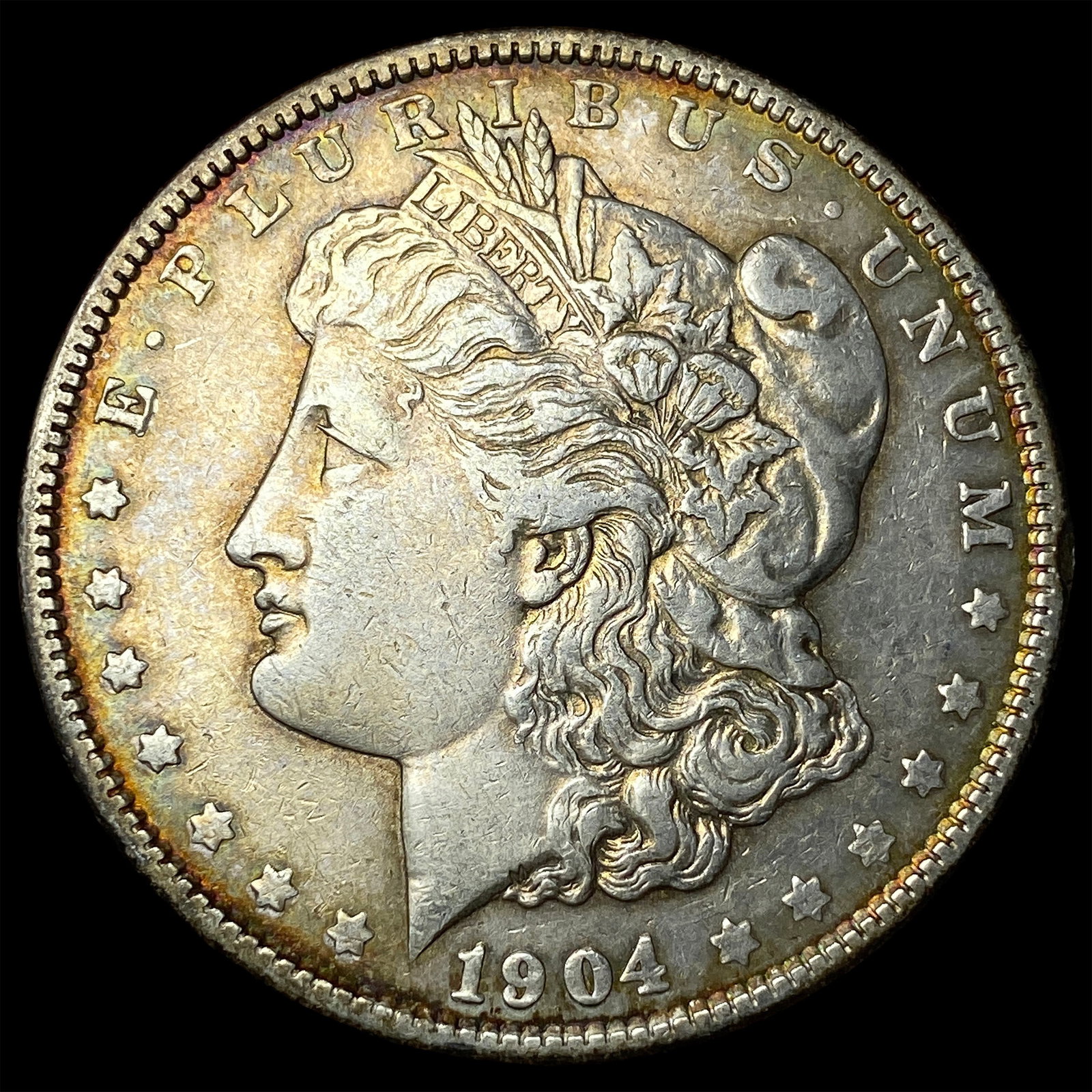 1904-O Silver Morgan Dollar CLOSELY UNCIRCULATED (1 of 2)