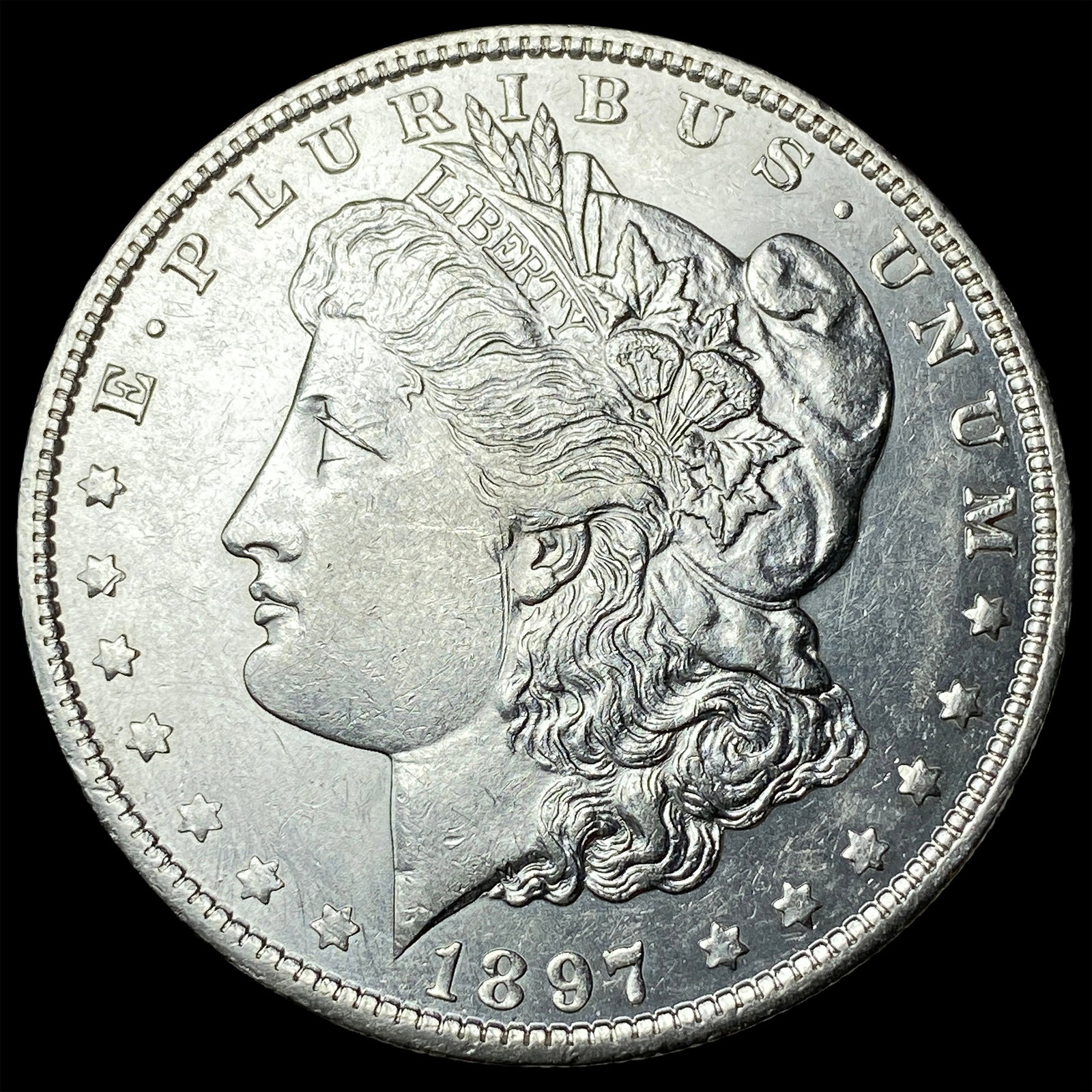 1897-O Silver Morgan Dollar CHOICE AU: 1897-O Silver Morgan Dollar CHOICE AU
