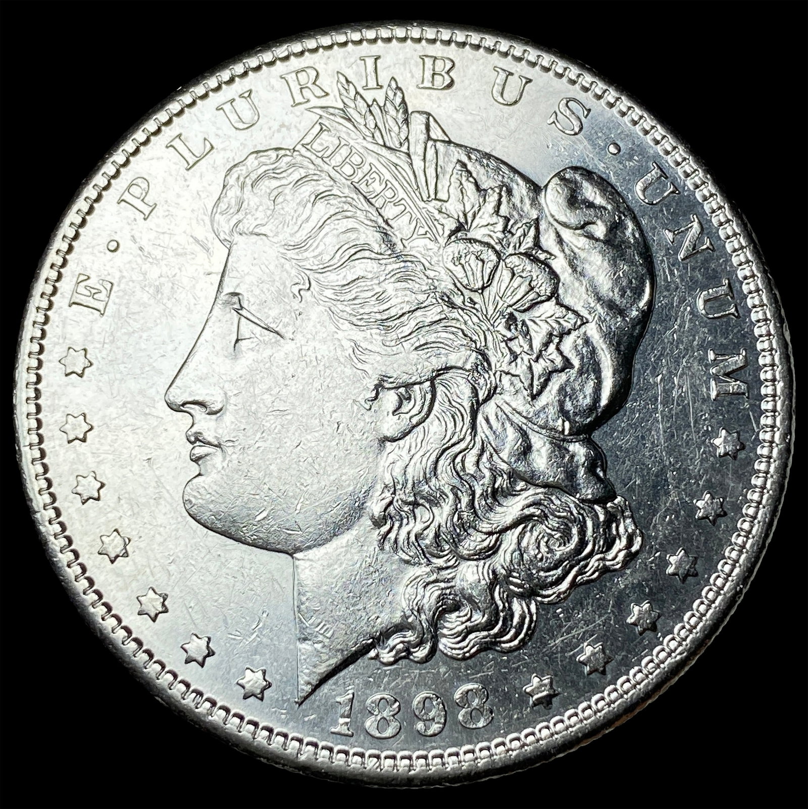 1898-S Silver Morgan Dollar UNCIRCULATED: 1898-S Silver Morgan Dollar UNCIRCULATED