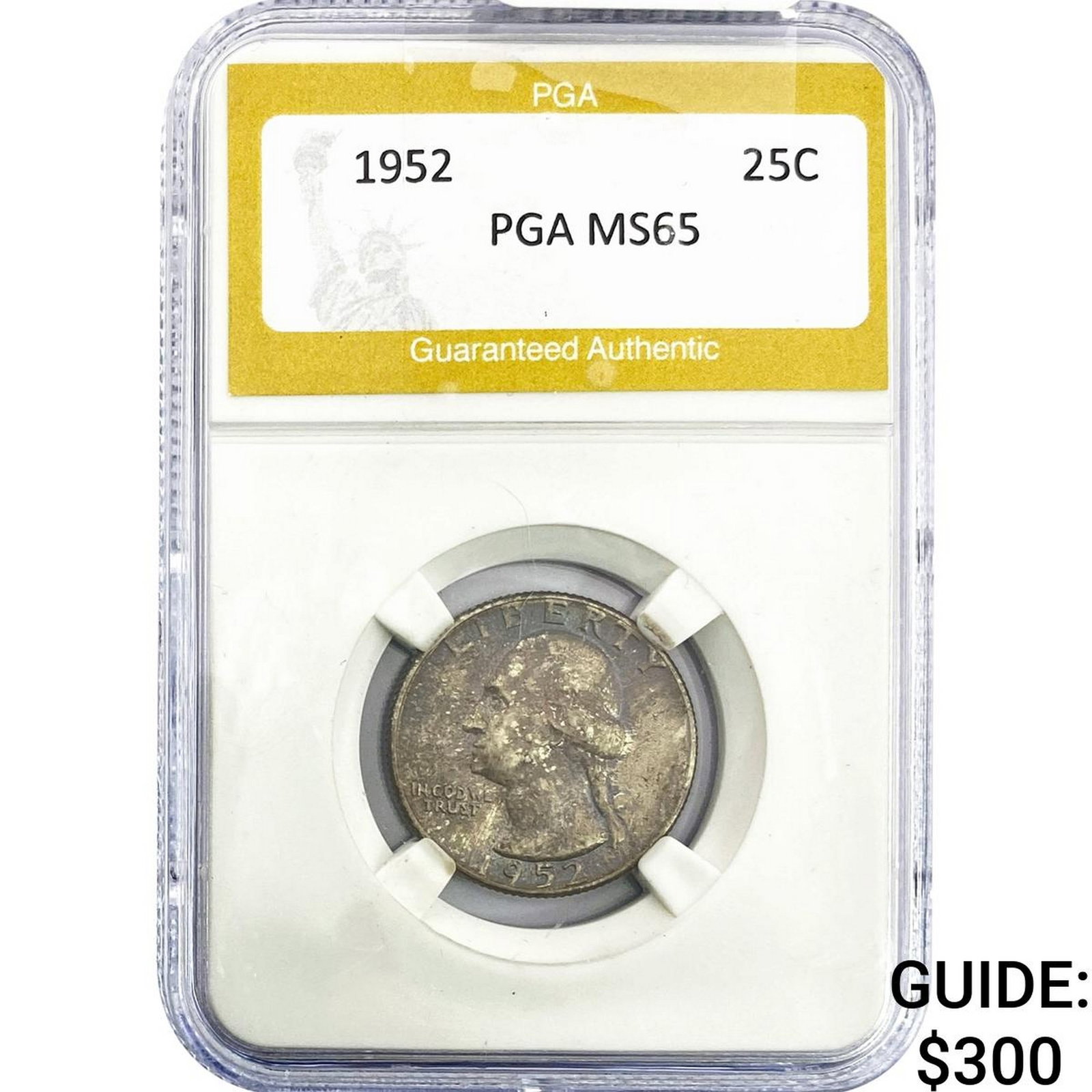 1952 Washington Silver Quarter PGA MS65 (1 of 2)
