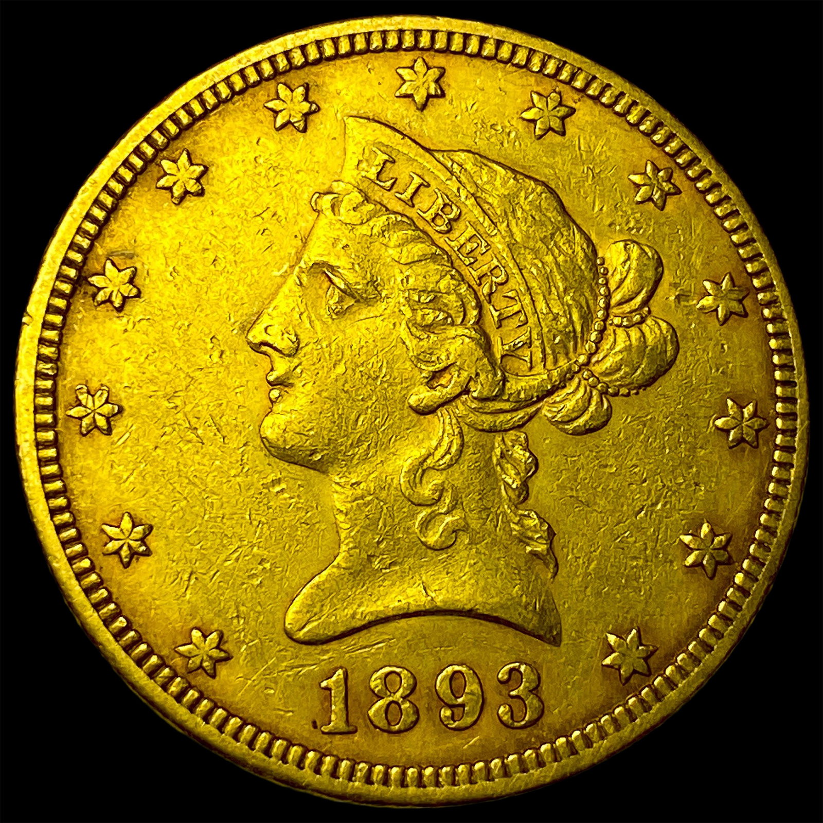 1893 Liberty Head $10 Eagle CLOSELY UNCIRCULATED (1 of 2)