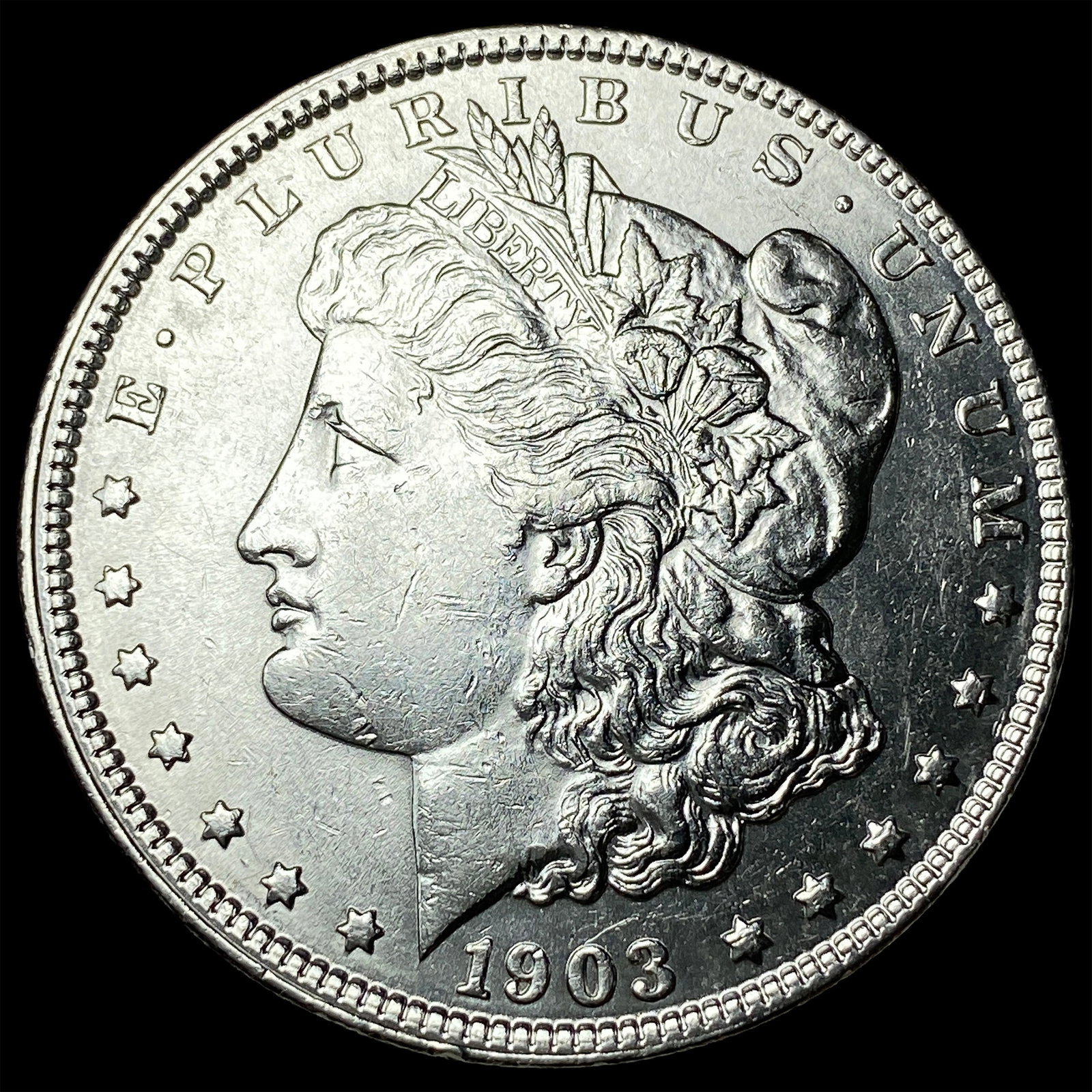 1903 Morgan Silver Dollar CLOSELY UNCIRCULATED: 1903 Morgan Silver Dollar CLOSELY UNCIRCULATED