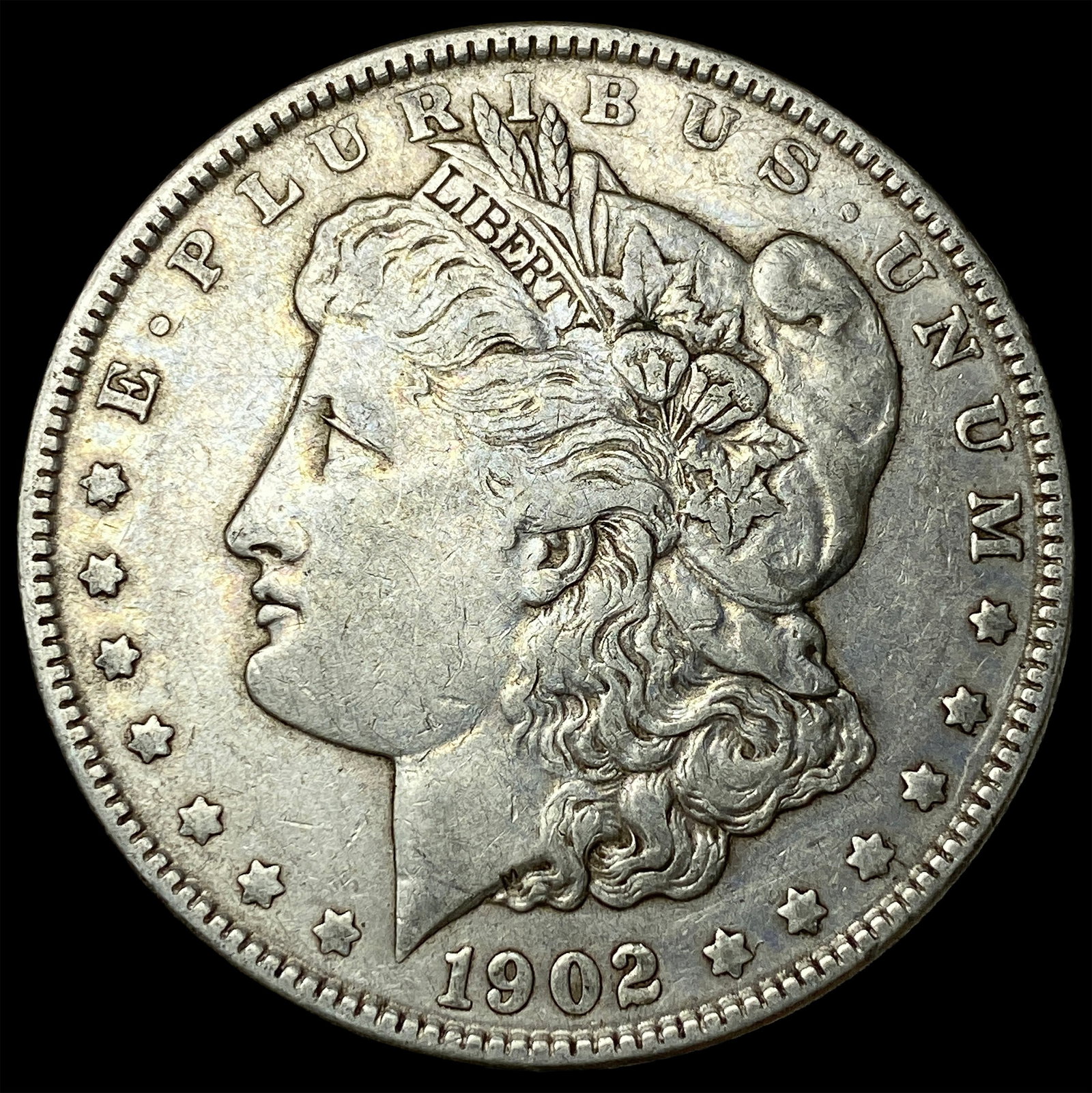 1902 Morgan Silver Dollar CLOSELY UNCIRCULATED: 1902 Morgan Silver Dollar CLOSELY UNCIRCULATED