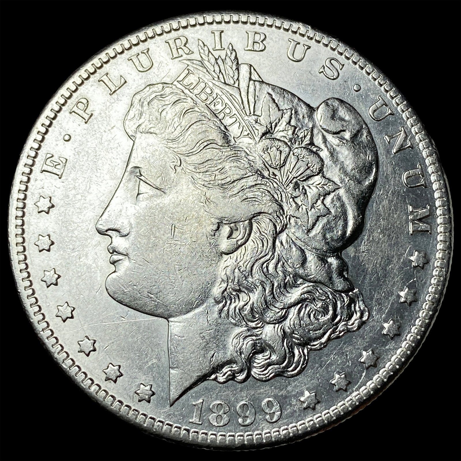 1899-S Silver Morgan Dollar CLOSELY UNCIRCULATED: 1899-S Silver Morgan Dollar CLOSELY UNCIRCULATED