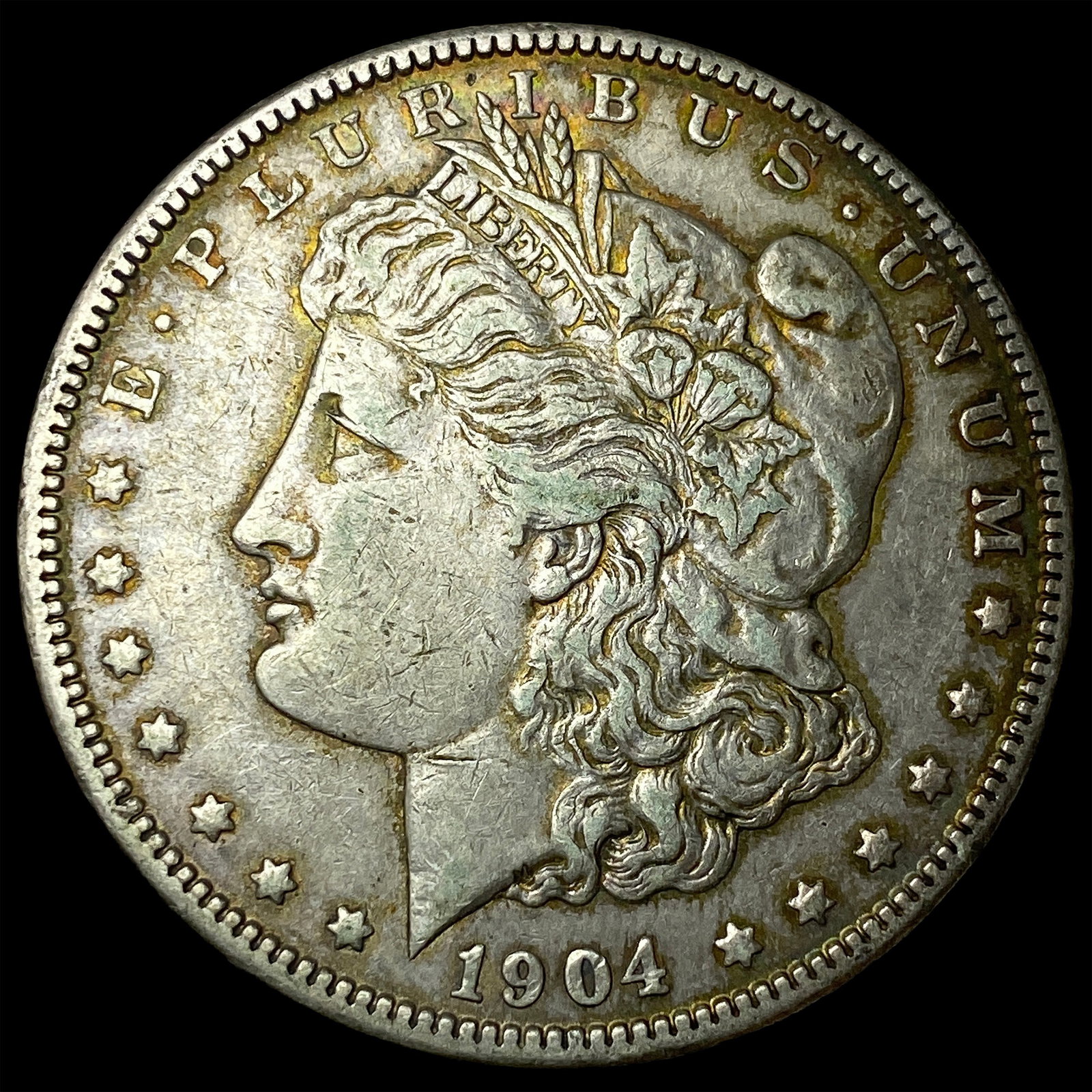1904 Morgan Silver Dollar CLOSELY UNCIRCULATED: 1904 Morgan Silver Dollar CLOSELY UNCIRCULATED