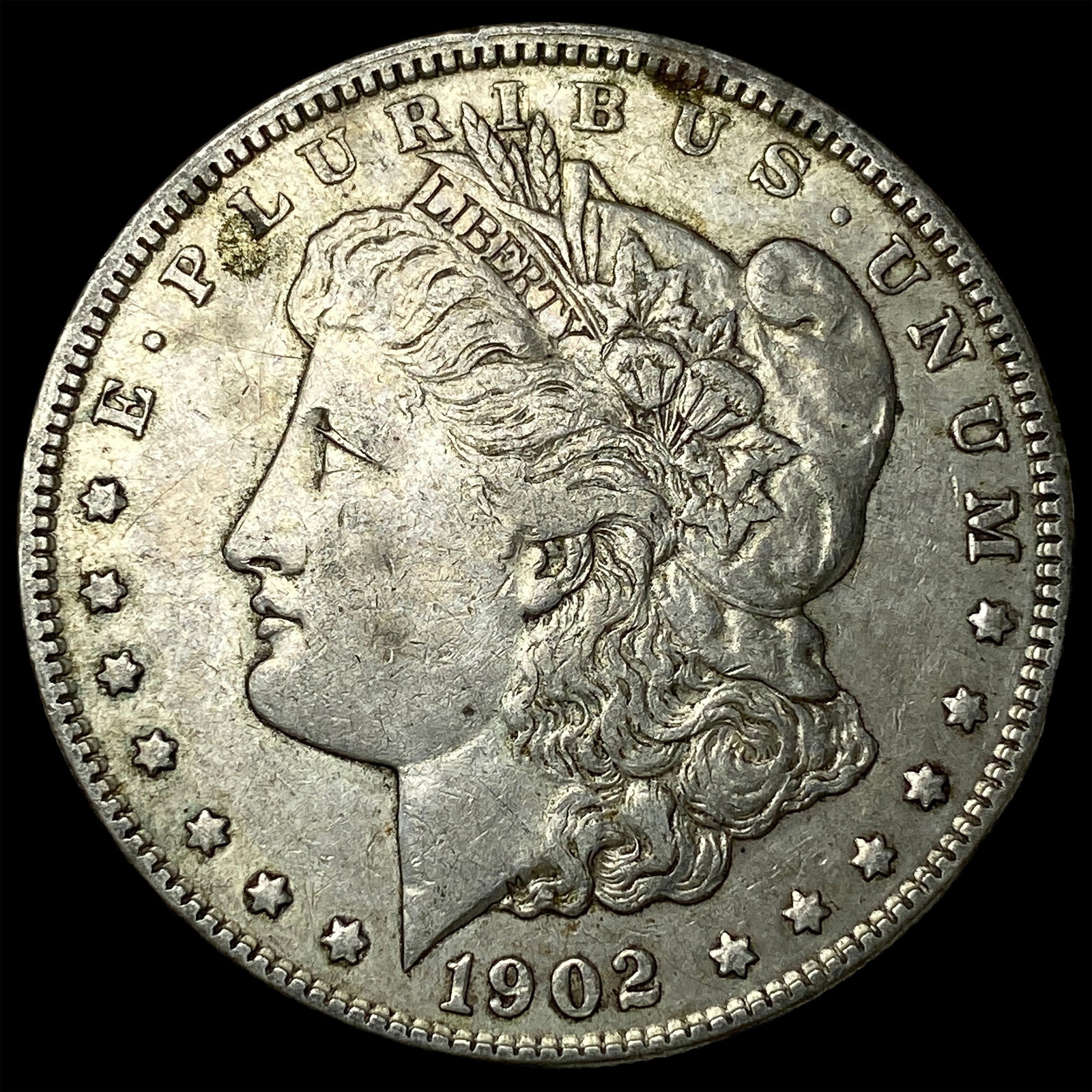 1902 Morgan Silver Dollar CLOSELY UNCIRCULATED: 1902 Morgan Silver Dollar CLOSELY UNCIRCULATED