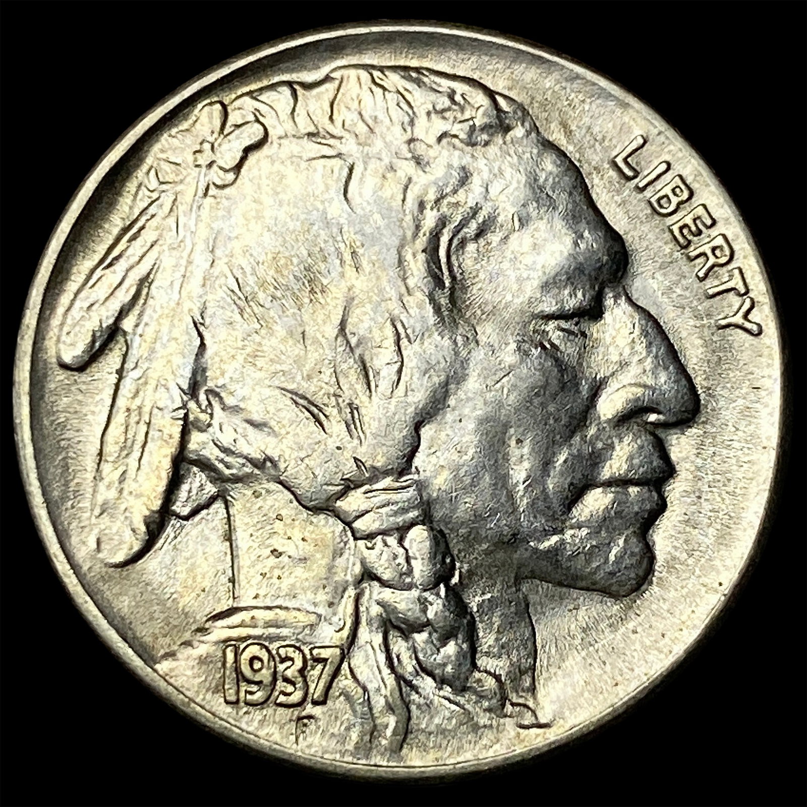 1937-S Buffalo Nickel CHOICE BU (1 of 2)