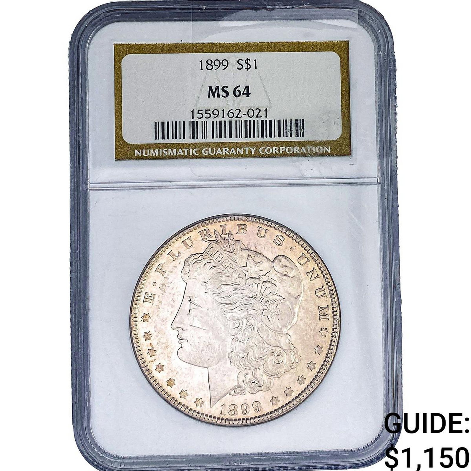 1899 Morgan Silver Dollar NGC MS64 (1 of 2)