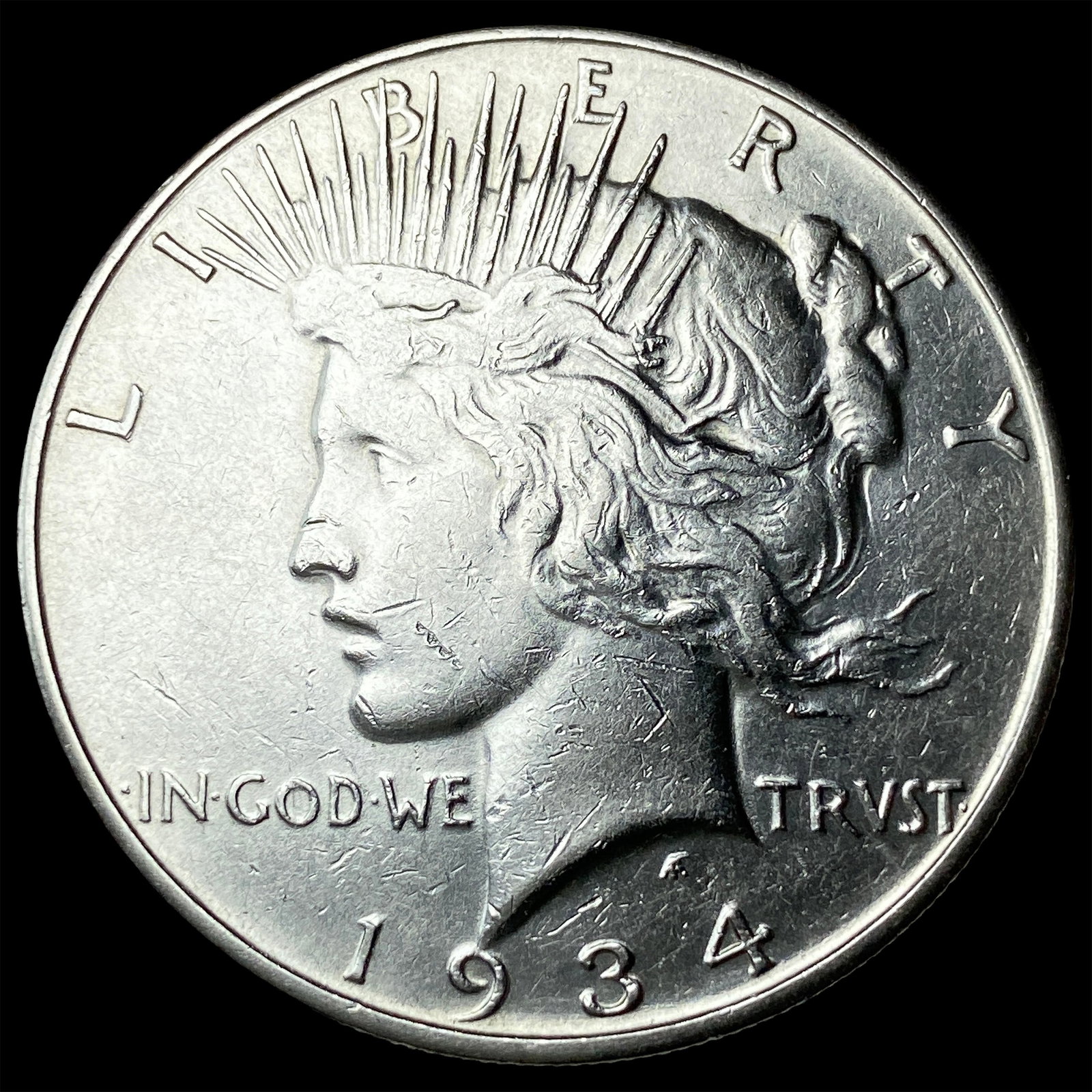 1934 Peace Silver Dollar UNCIRCULATED (1 of 2)