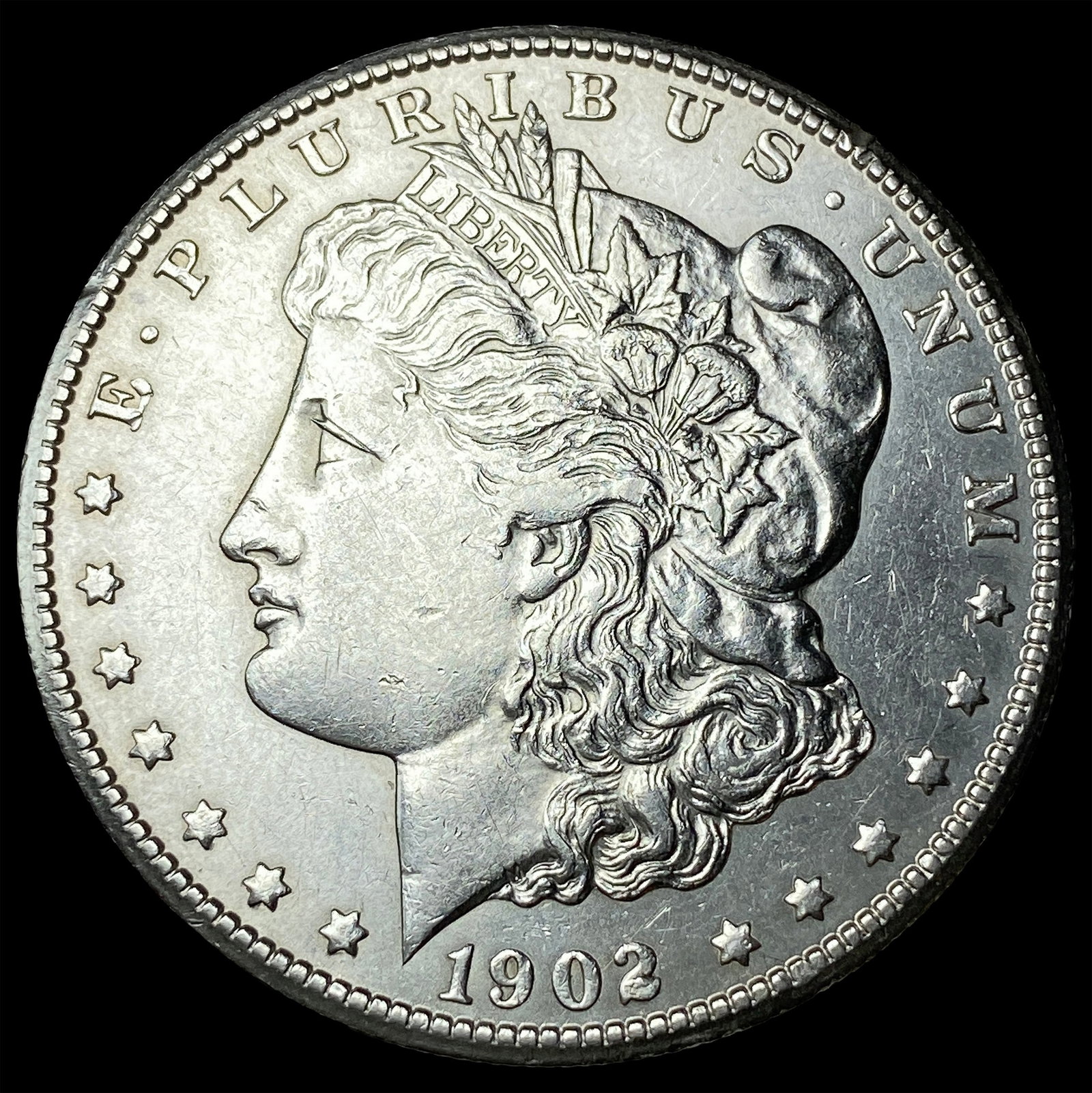 1902-S Silver Morgan Dollar CHOICE AU (1 of 2)