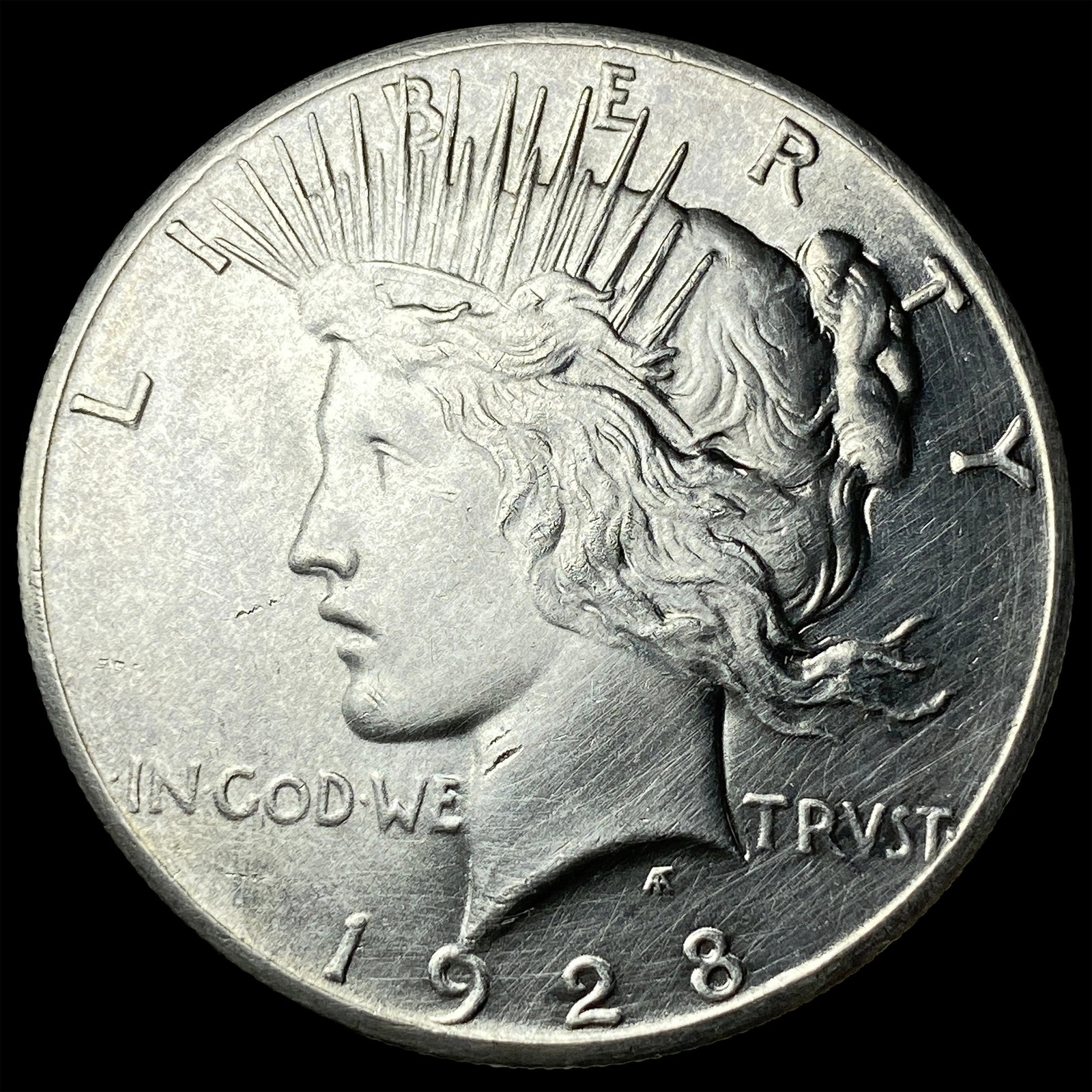 1928 Peace Silver Dollar HIGH GRADE (1 of 2)