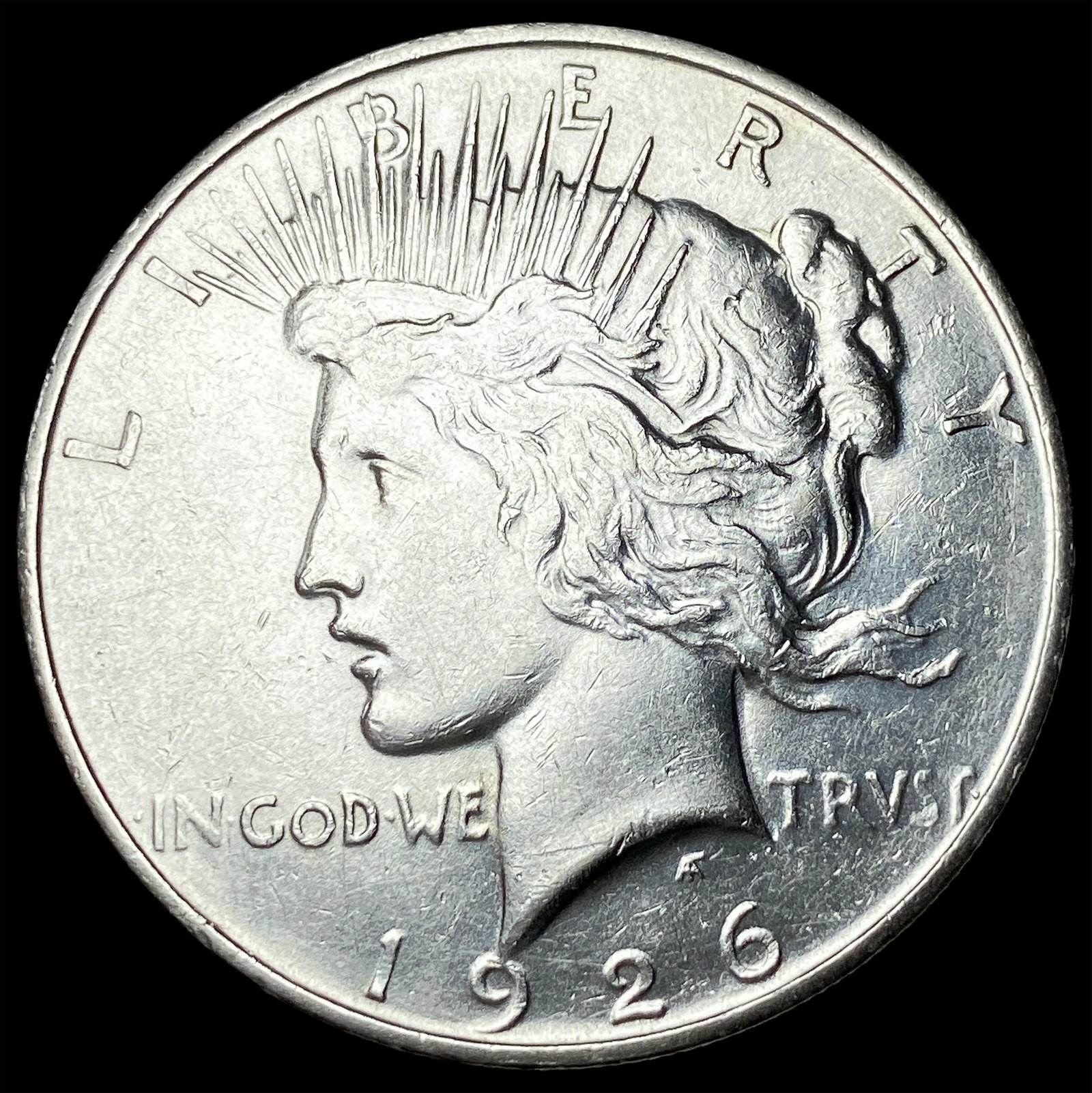 1926 Peace Silver Dollar CLOSELY UNCIRCULATED: 1926 Peace Silver Dollar CLOSELY UNCIRCULATED