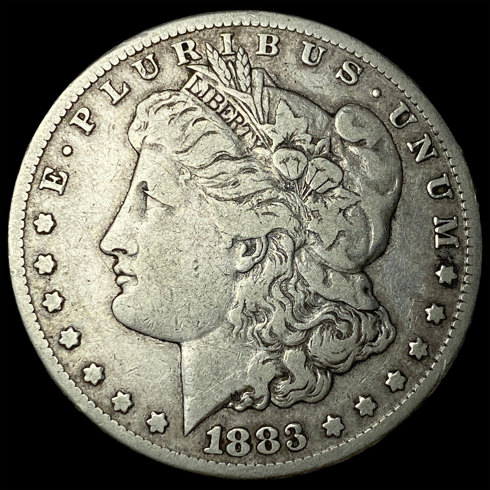 1883-CC Silver Morgan Dollar LIGHTLY CIRCULATED (1 of 2)