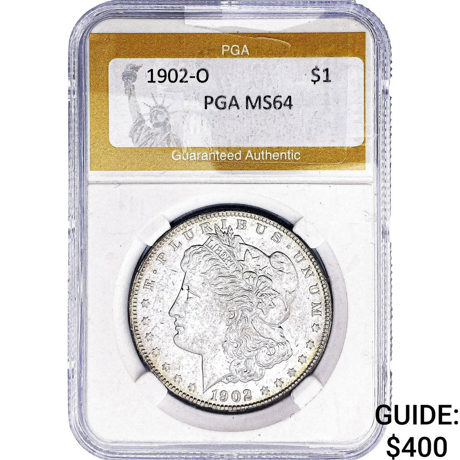 1902-O Morgan Silver Dollar PGA MS64 (1 of 2)