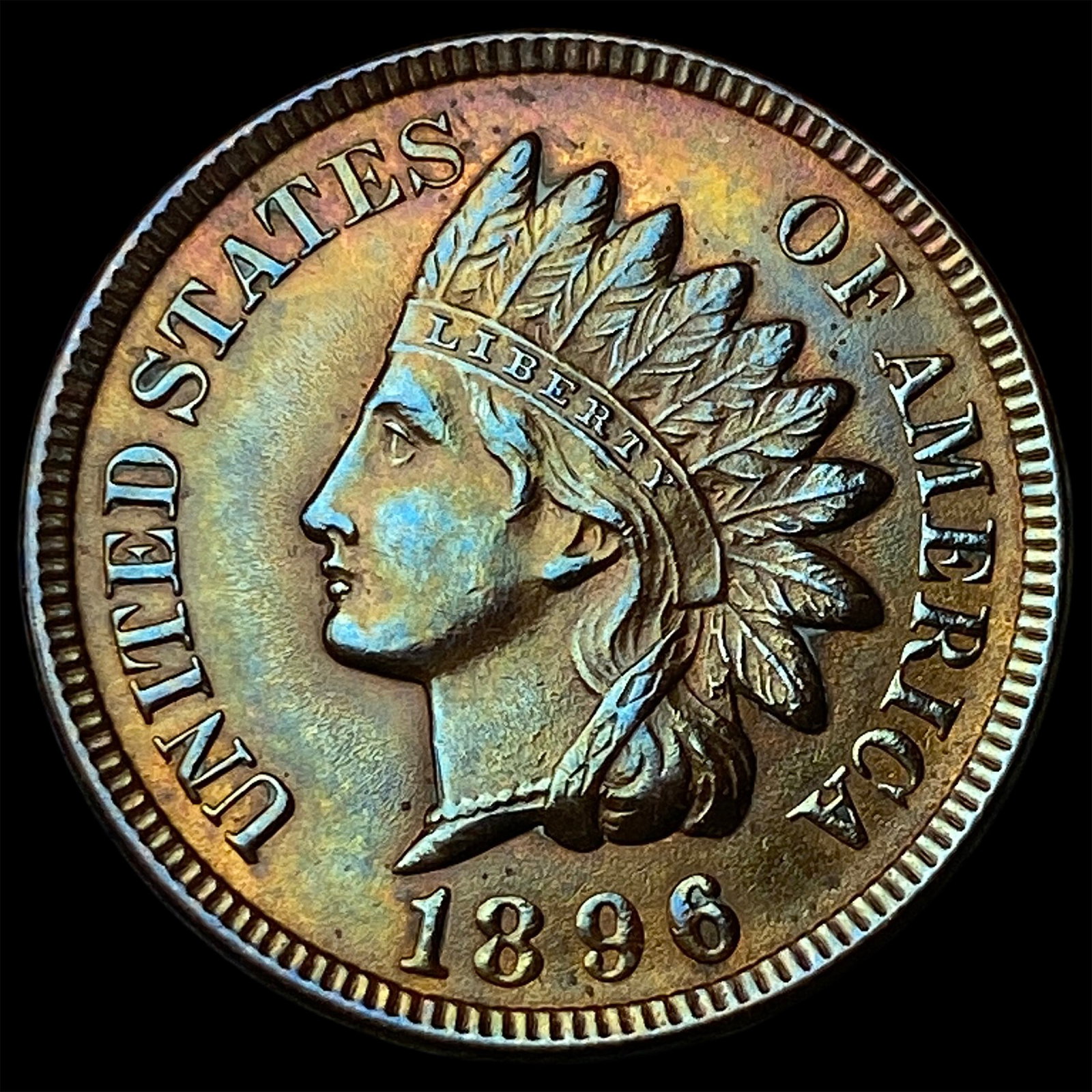 1896 Indian Head Cent CHOICE BU (1 of 2)