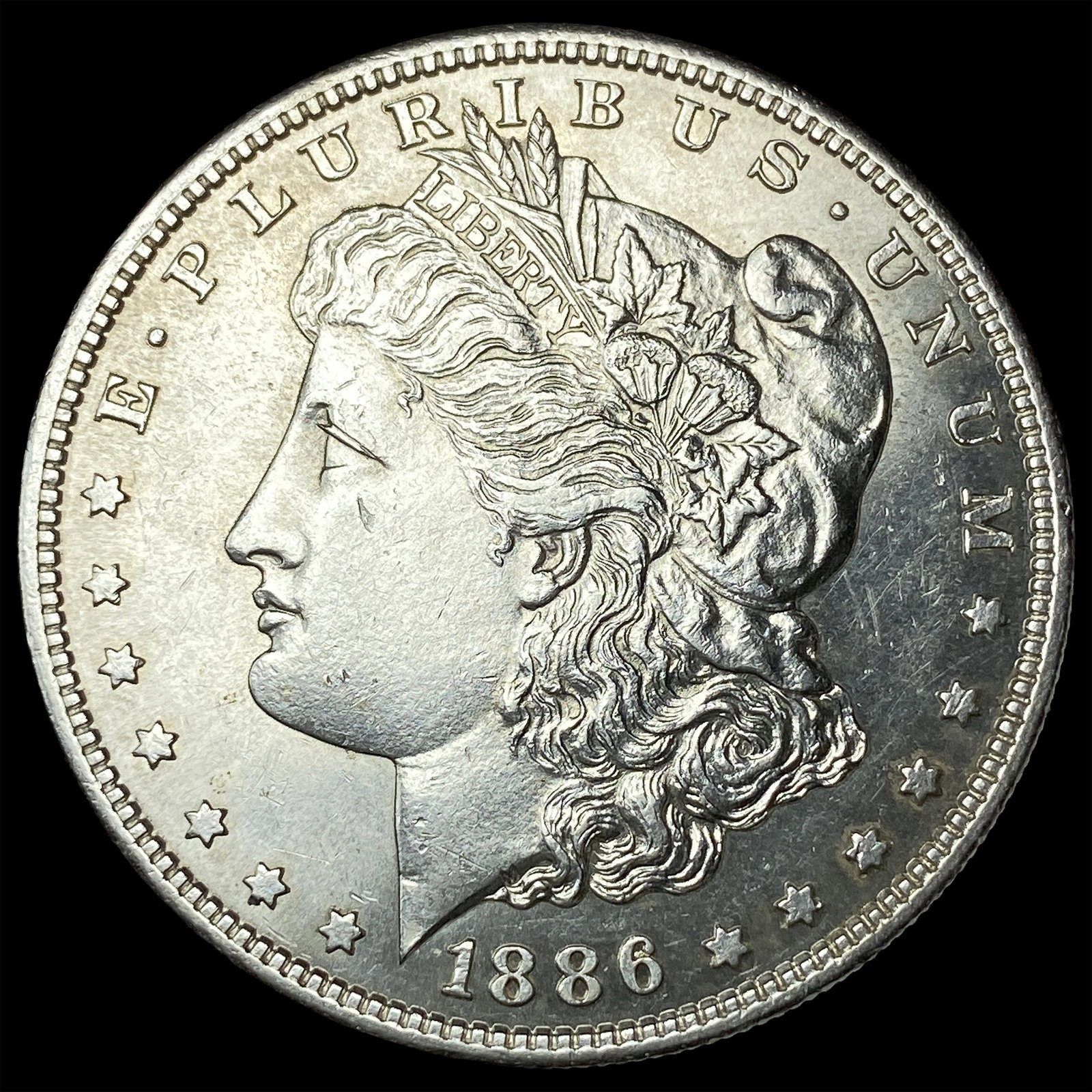 1886-S Silver Morgan Dollar UNCIRCULATED: 1886-S Silver Morgan Dollar UNCIRCULATED