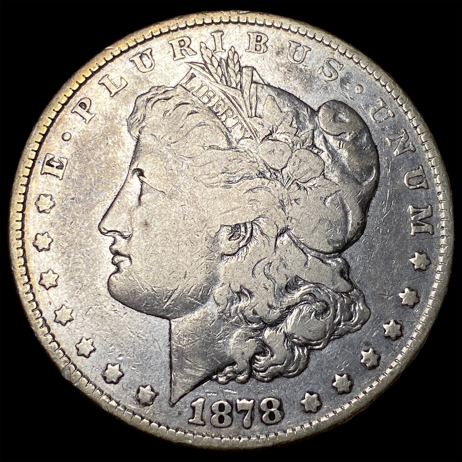 1878 Silver Morgan Dollar LIGHTLY CIRCULATED (1 of 2)