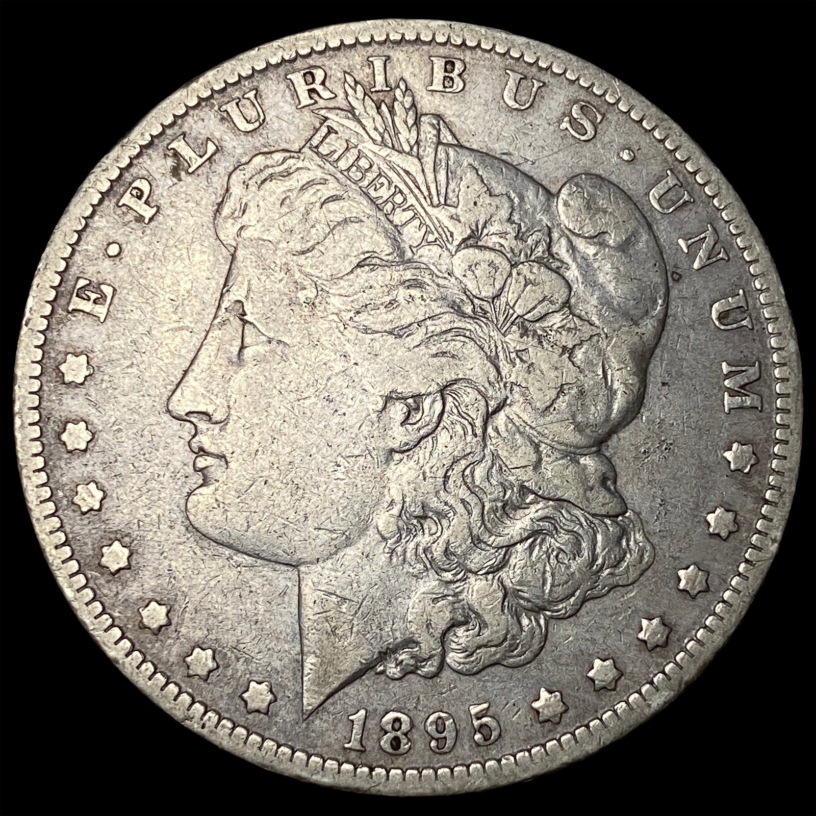 1895-O Silver Morgan Dollar LIGHTLY CIRCULATED: 1895-O Silver Morgan Dollar LIGHTLY CIRCULATED