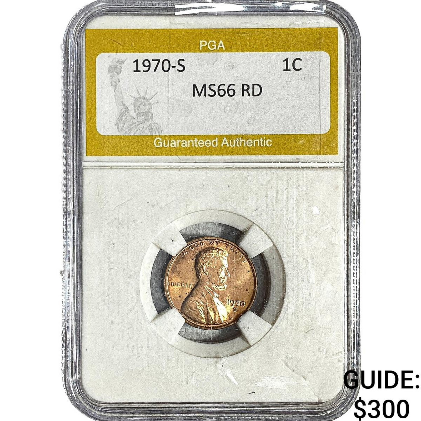 1970-S Lincoln Memorial Cent PGA MS66 RD (1 of 2)