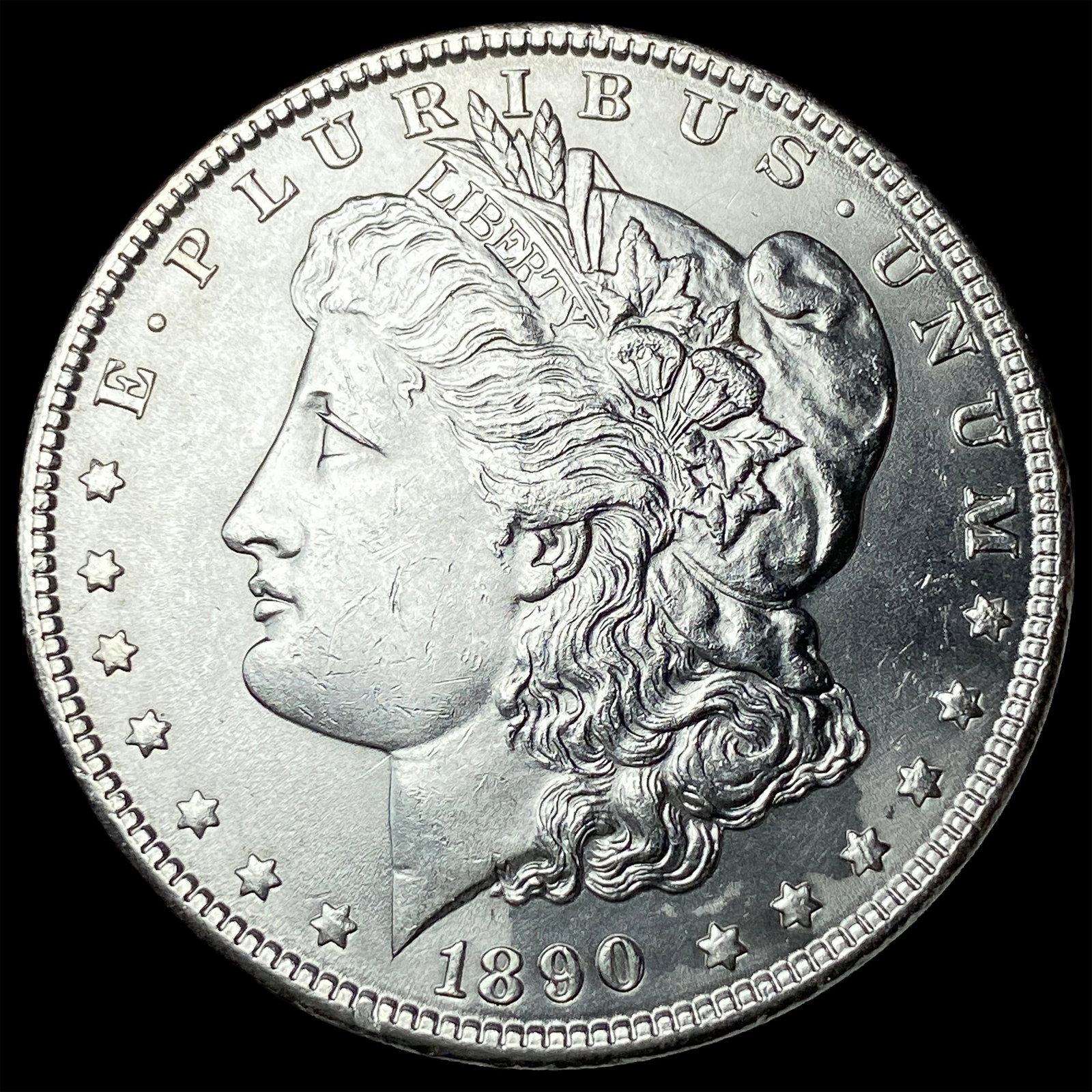 1890 Silver Morgan Dollar UNCIRCULATED: 1890 Silver Morgan Dollar UNCIRCULATED