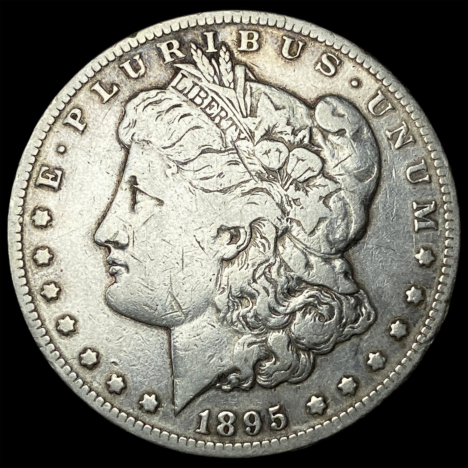 1895-S Silver Morgan Dollar LIGHTLY CIRCULATED (1 of 2)
