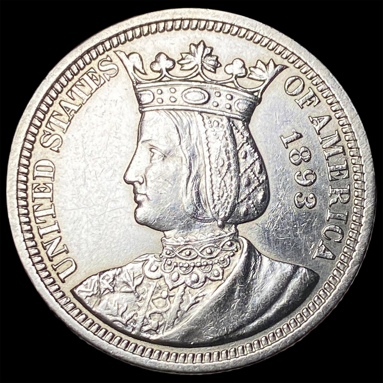 1893 Columbian Exposition Quarter Dollar CLOSELY UNCIRCULATED (1 of 2)