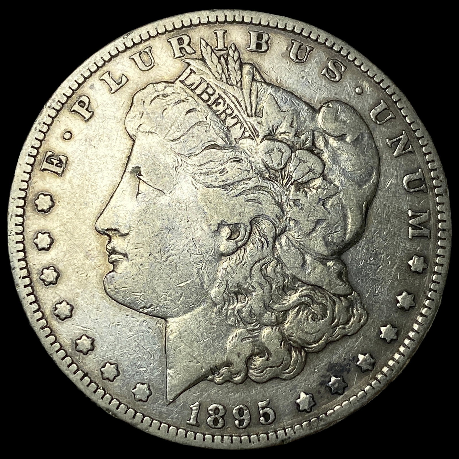1895-S Silver Morgan Dollar LIGHTLY CIRCULATED (1 of 2)