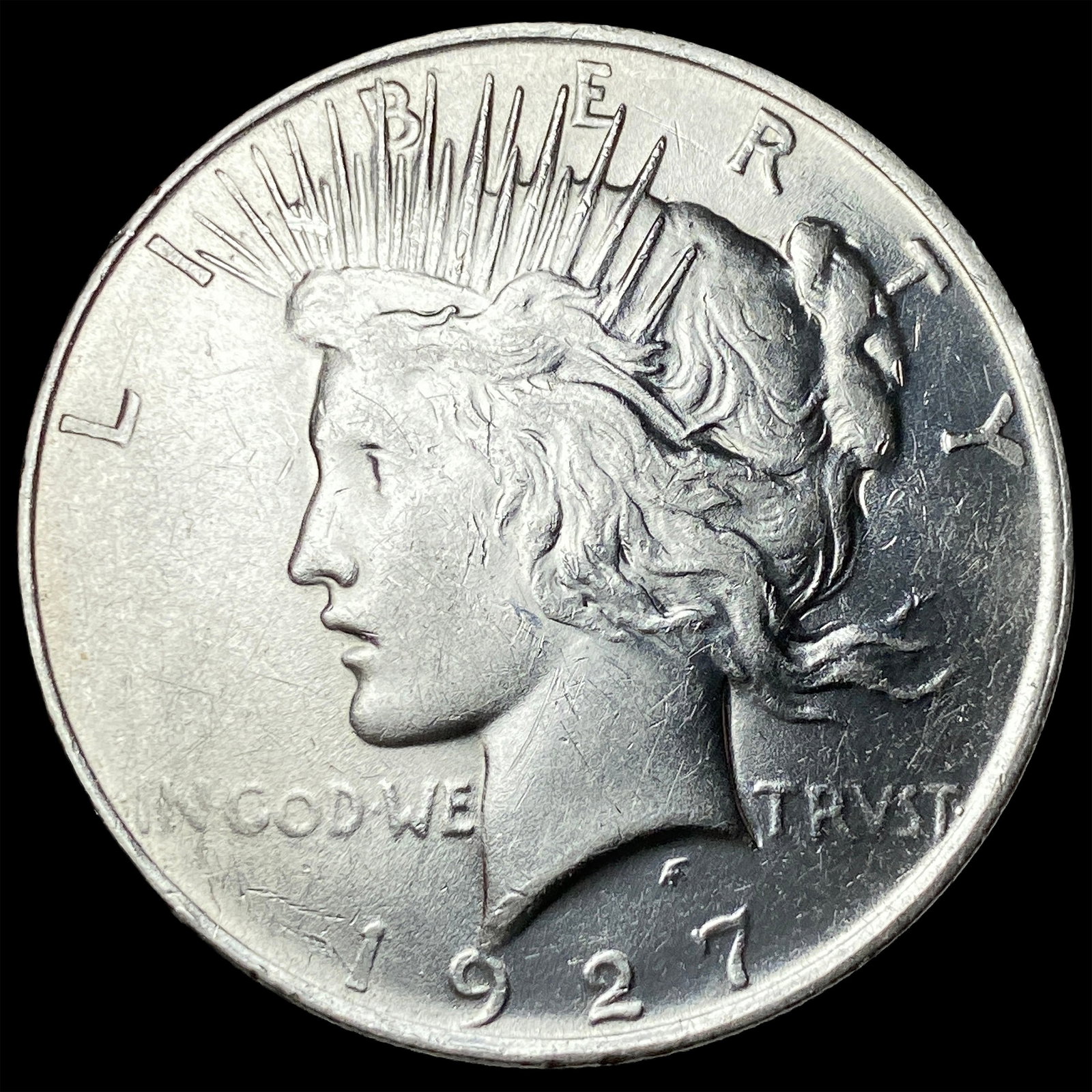 1927 Peace Silver Dollar UNCIRCULATED (1 of 2)