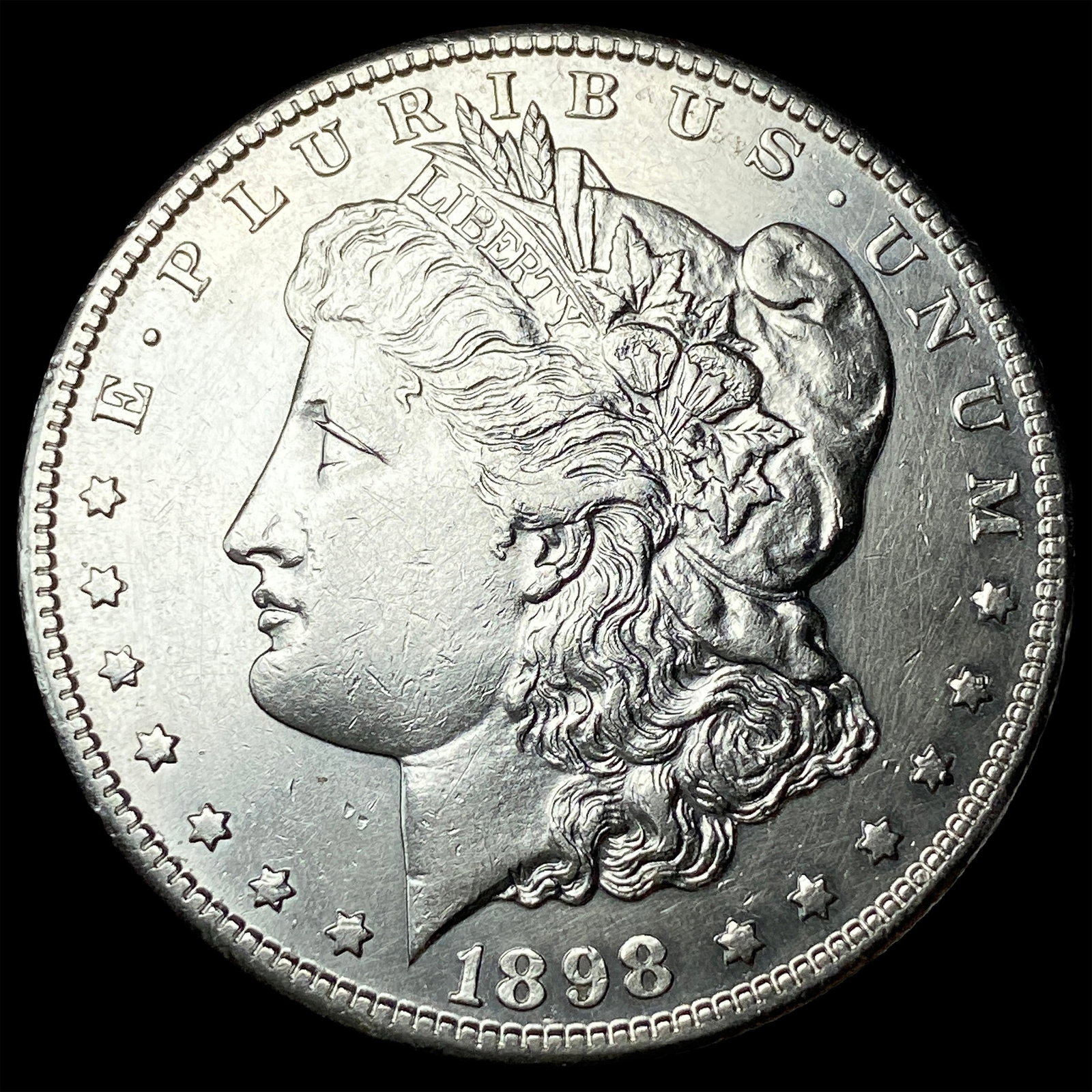 1898 Morgan Silver Dollar CLOSELY UNCIRCULATED (1 of 2)
