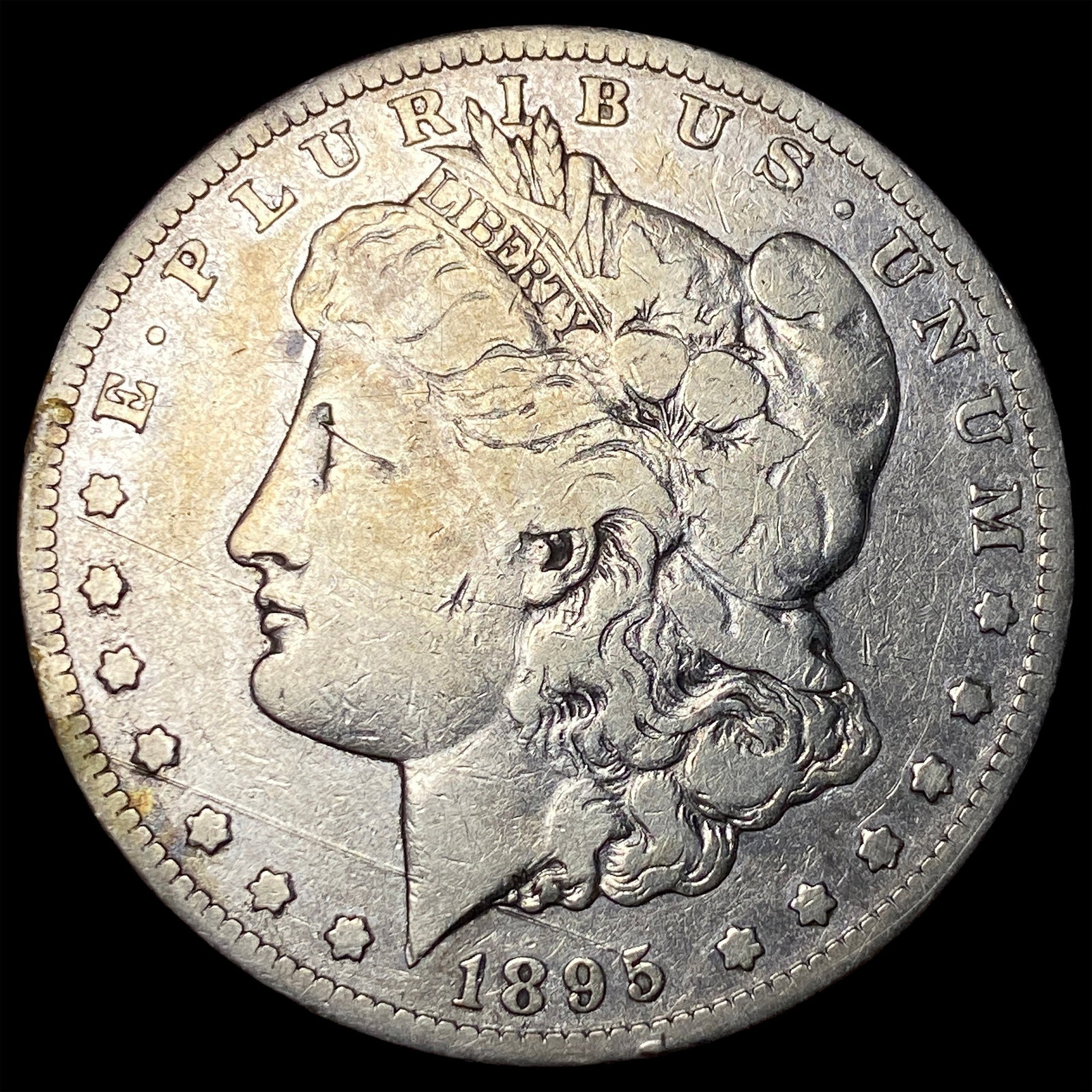 1895-S Silver Morgan Dollar LIGHTLY CIRCULATED (1 of 2)
