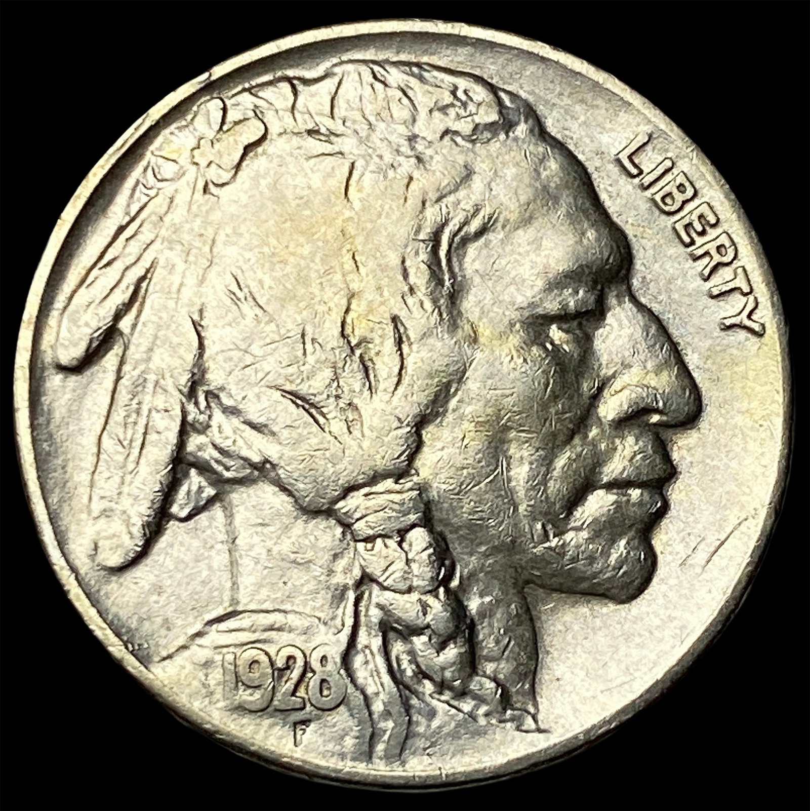 1928-S Buffalo Nickel CLOSELY UNCIRCULATED (1 of 2)