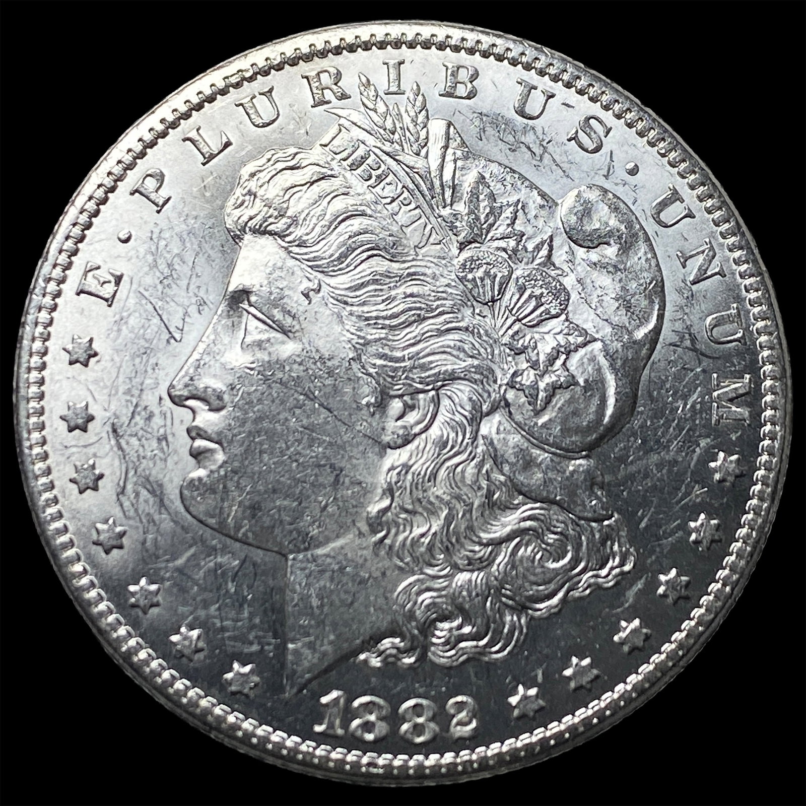 1882-CC Silver Morgan Dollar UNCIRCULATED: 1882-CC Silver Morgan Dollar UNCIRCULATED