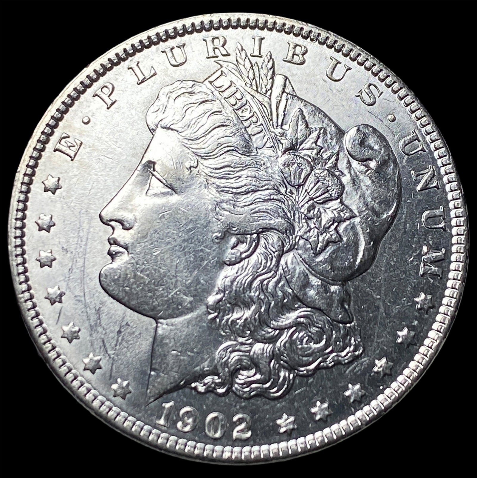 1902 Silver Morgan Dollar UNCIRCULATED: 1902 Silver Morgan Dollar UNCIRCULATED