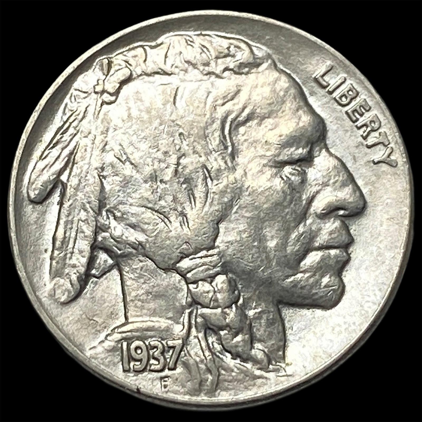 1937 Buffalo Nickel CHOICE BU (1 of 2)