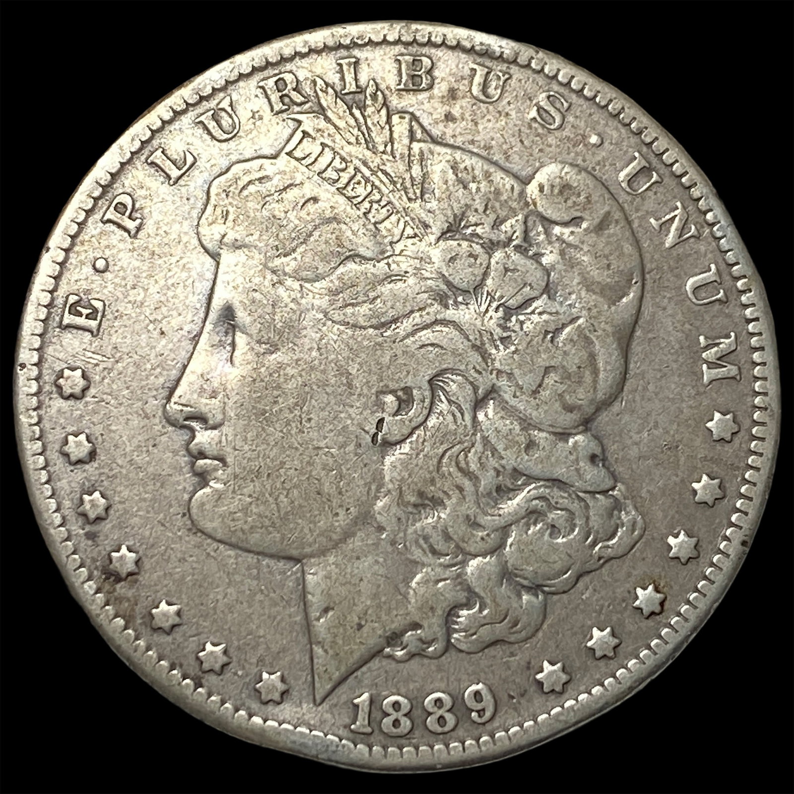 1889-CC Silver Morgan Dollar LIGHTLY CIRCULATED (1 of 2)