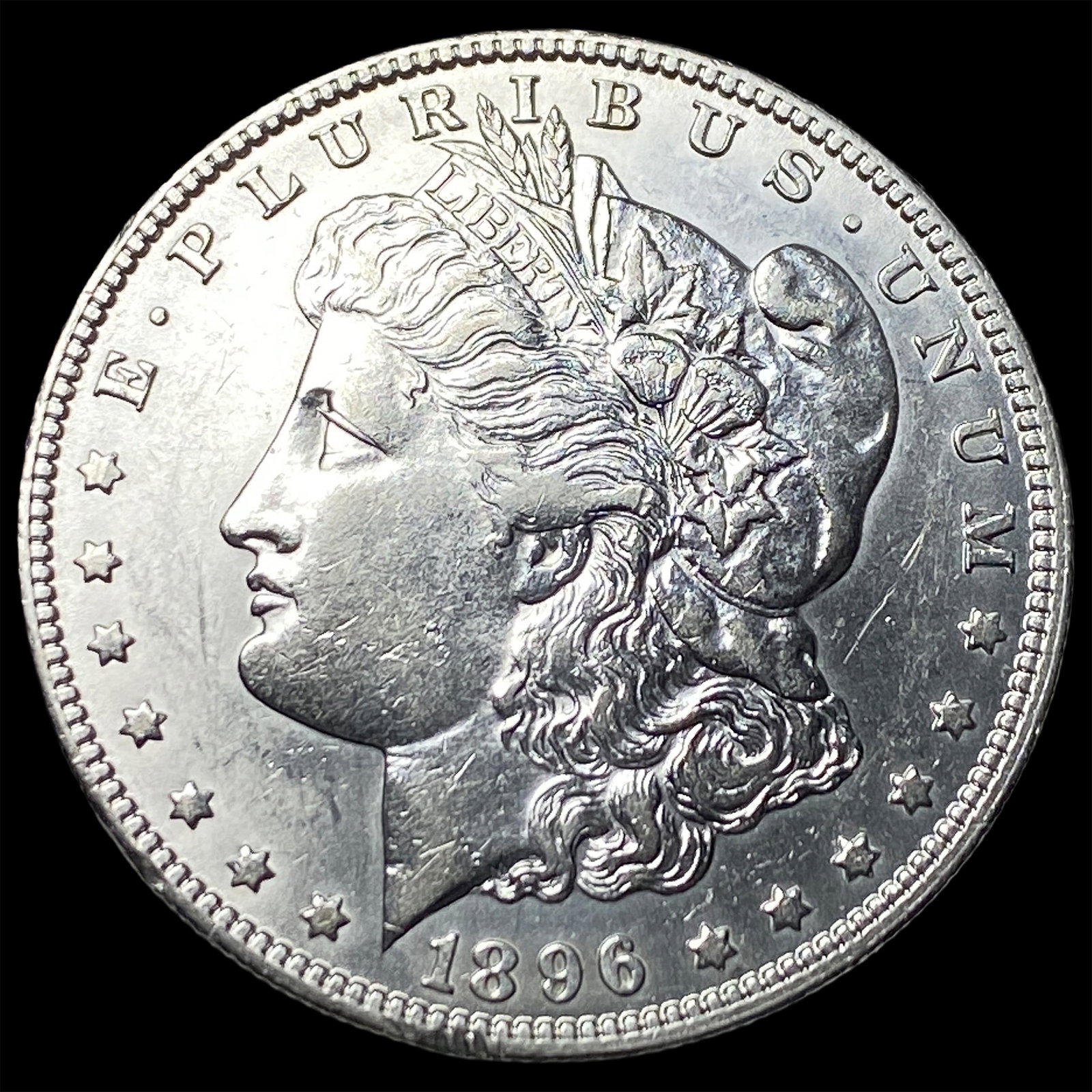 1896 Silver Morgan Dollar CHOICE AU (1 of 2)