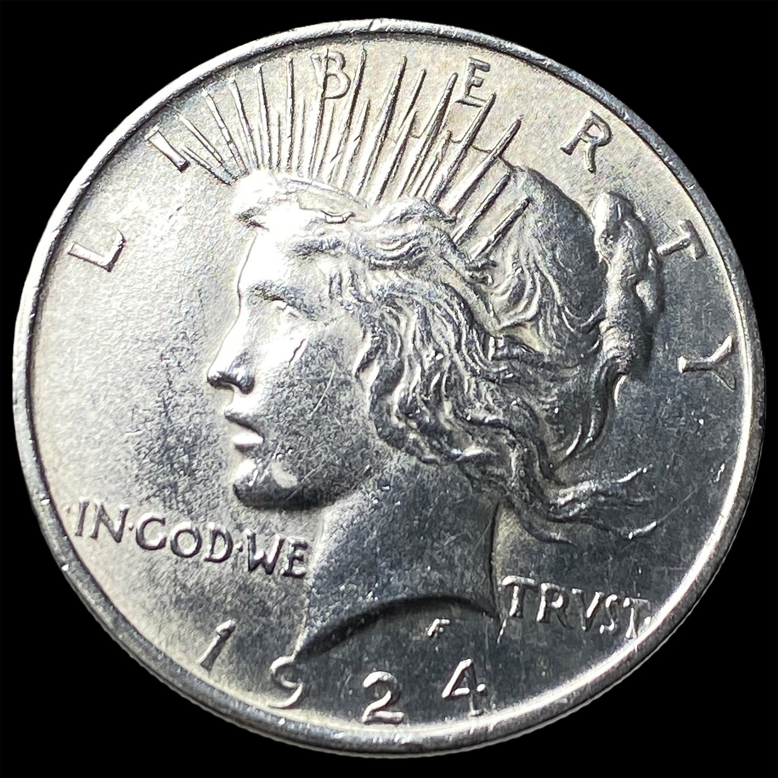 1924 Peace Silver Dollar UNCIRCULATED (1 of 2)