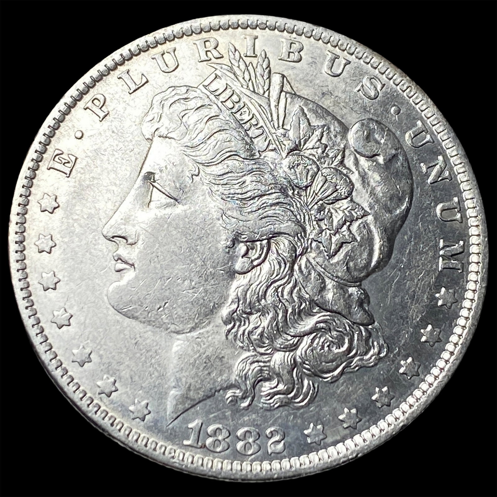1882-O O/S Silver Morgan Dollar CLOSELY UNCIRCULATED: 1882-O O/S Silver Morgan Dollar CLOSELY UNCIRCULATED
