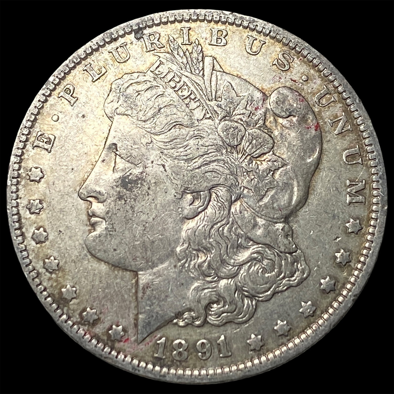 1891-O Silver Morgan Dollar NEARLY UNCIRCULATED: 1891-O Silver Morgan Dollar NEARLY UNCIRCULATED