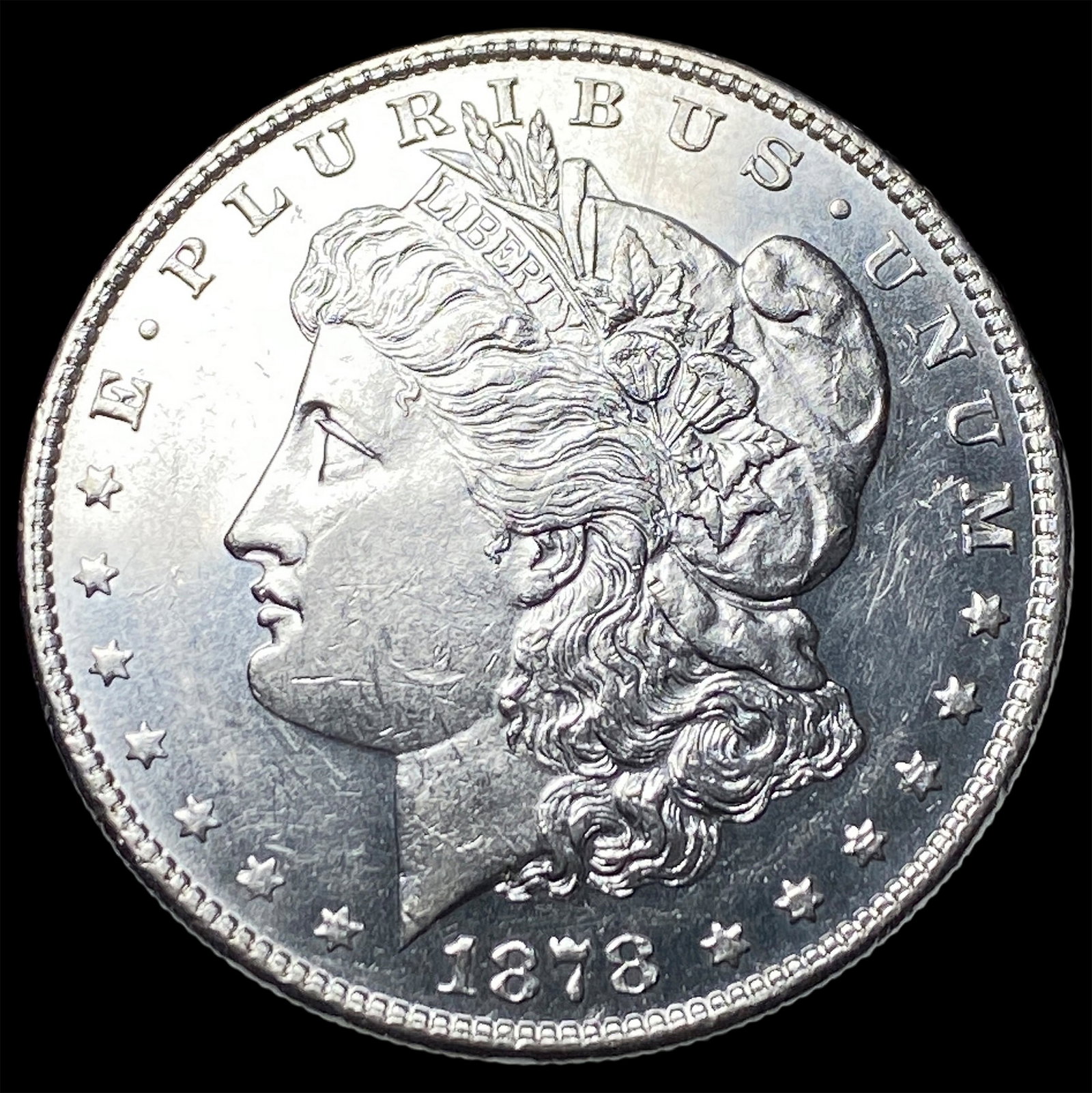 1878 Silver Morgan Dollar UNCIRCULATED: 1878 Silver Morgan Dollar UNCIRCULATED