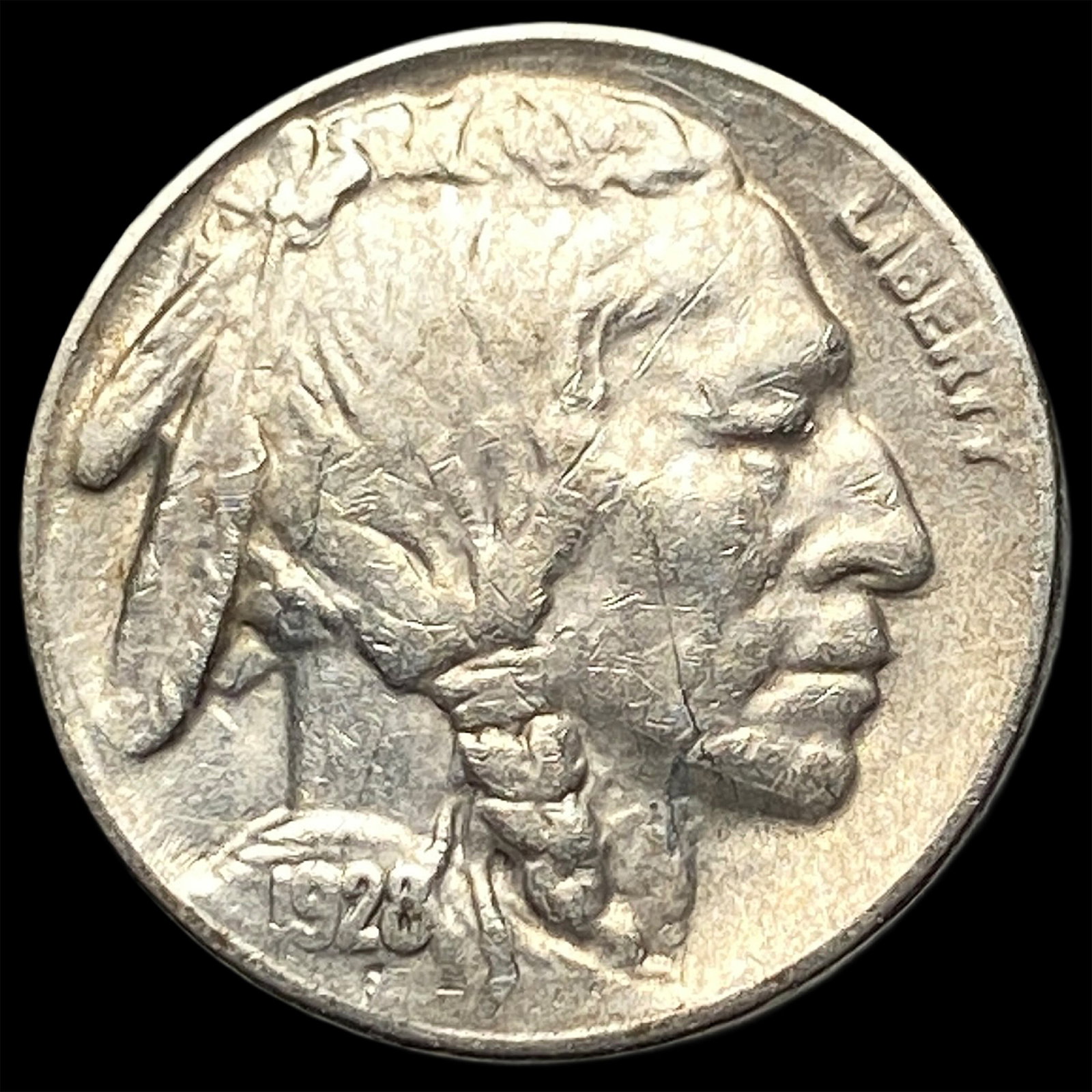 1928-S Buffalo Nickel CLOSELY UNCIRCULATED (1 of 2)
