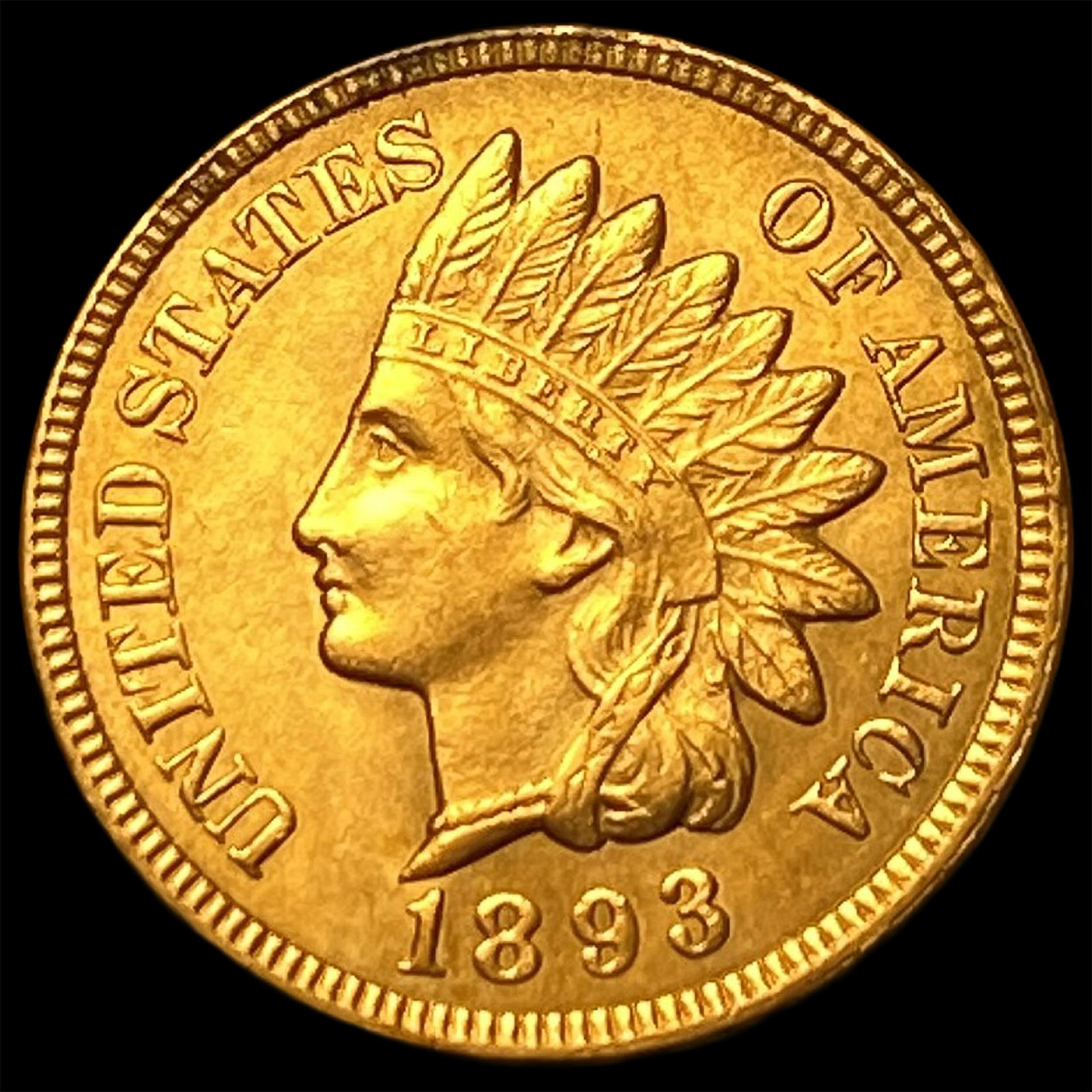 1893 Indian Head Cent UNCIRCULATED (1 of 2)