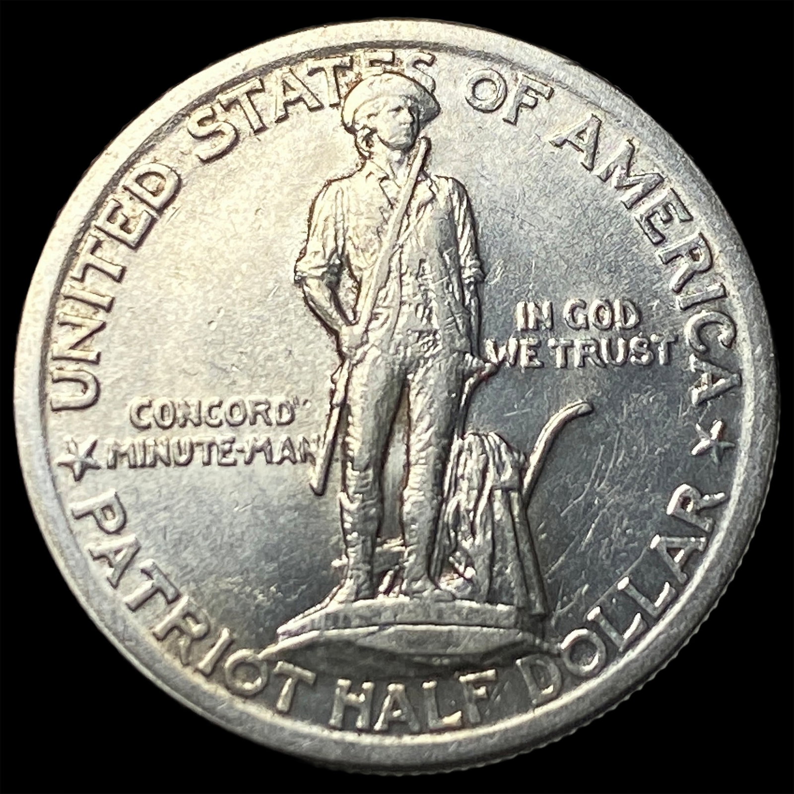 1925 Silver Lexington-Concord Half Dollar CHOICE AU (1 of 2)