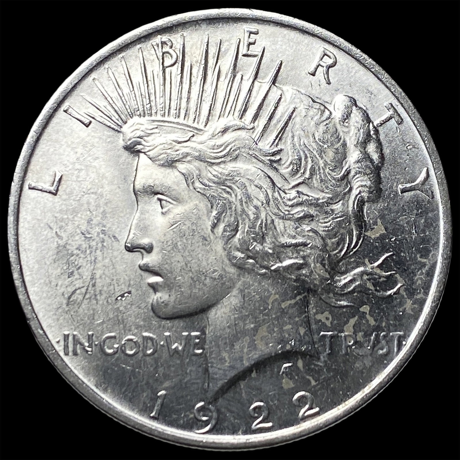 1922 Silver Peace Dollar UNCIRCULATED: 1922 Silver Peace Dollar UNCIRCULATED
