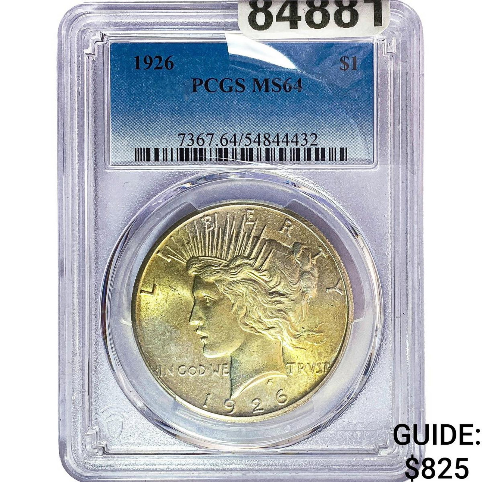 1926 Silver Peace Dollar PCGS MS64 (1 of 2)