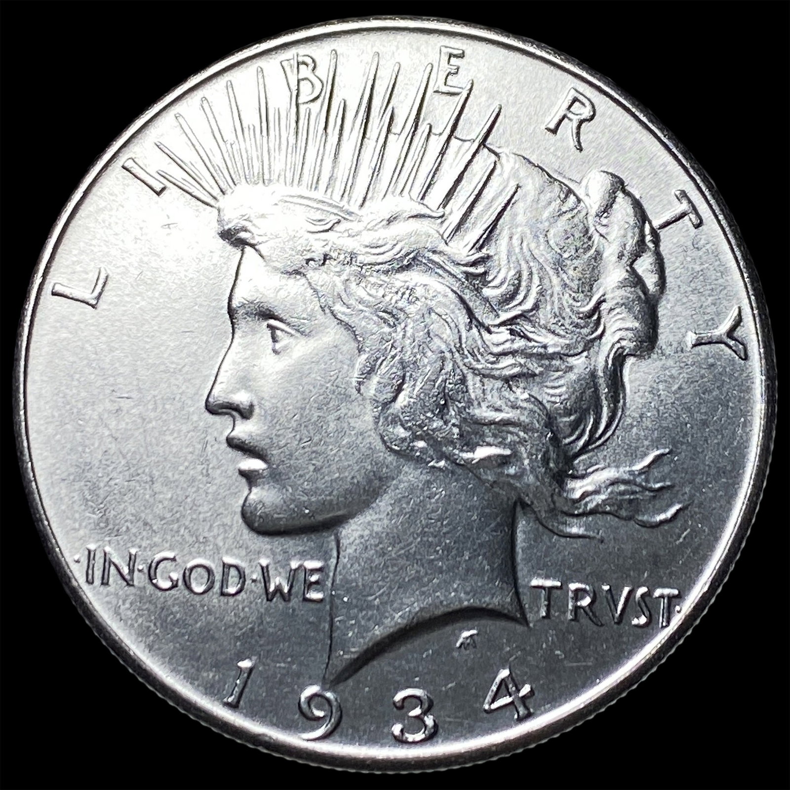 1934 Silver Peace Dollar UNCIRCULATED (1 of 2)