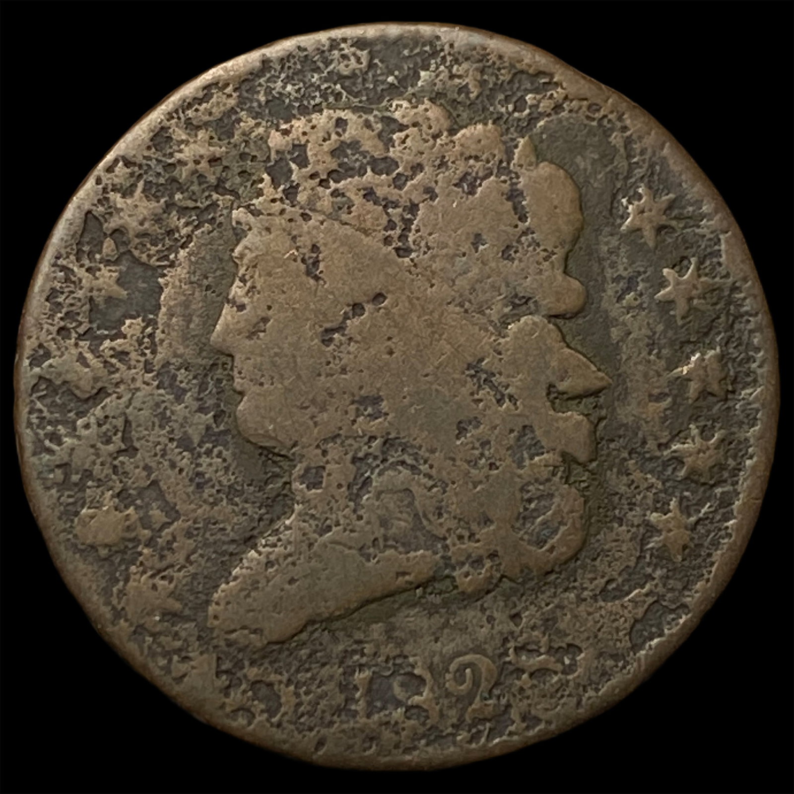 1828 Classic Head Half Cent NICELY CIRCULATED (1 of 2)