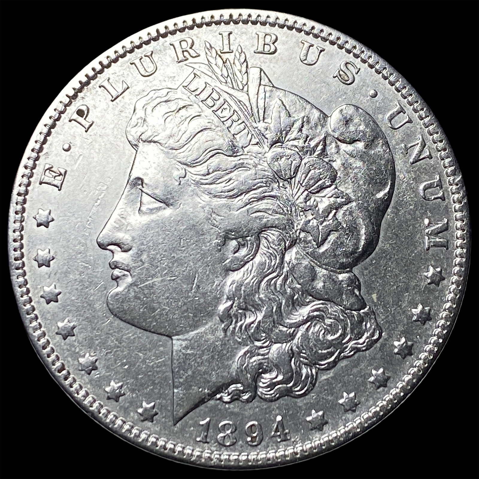 1894-O Silver Morgan Dollar CLOSELY UNCIRCULATED: 1894-O Silver Morgan Dollar CLOSELY UNCIRCULATED